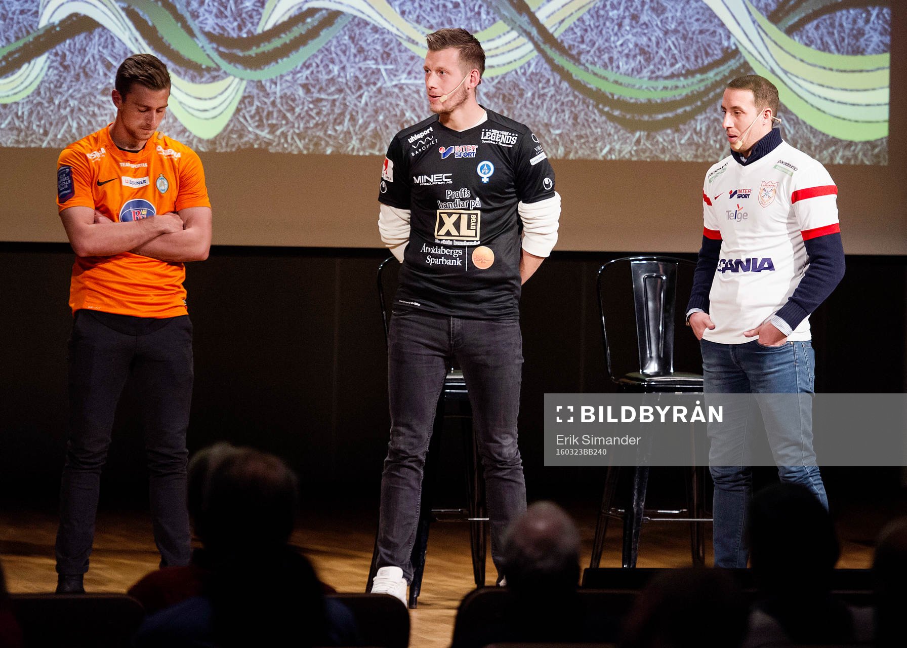 Athletics Filip Rogic, Åtvidabergs Gustav Jansson och