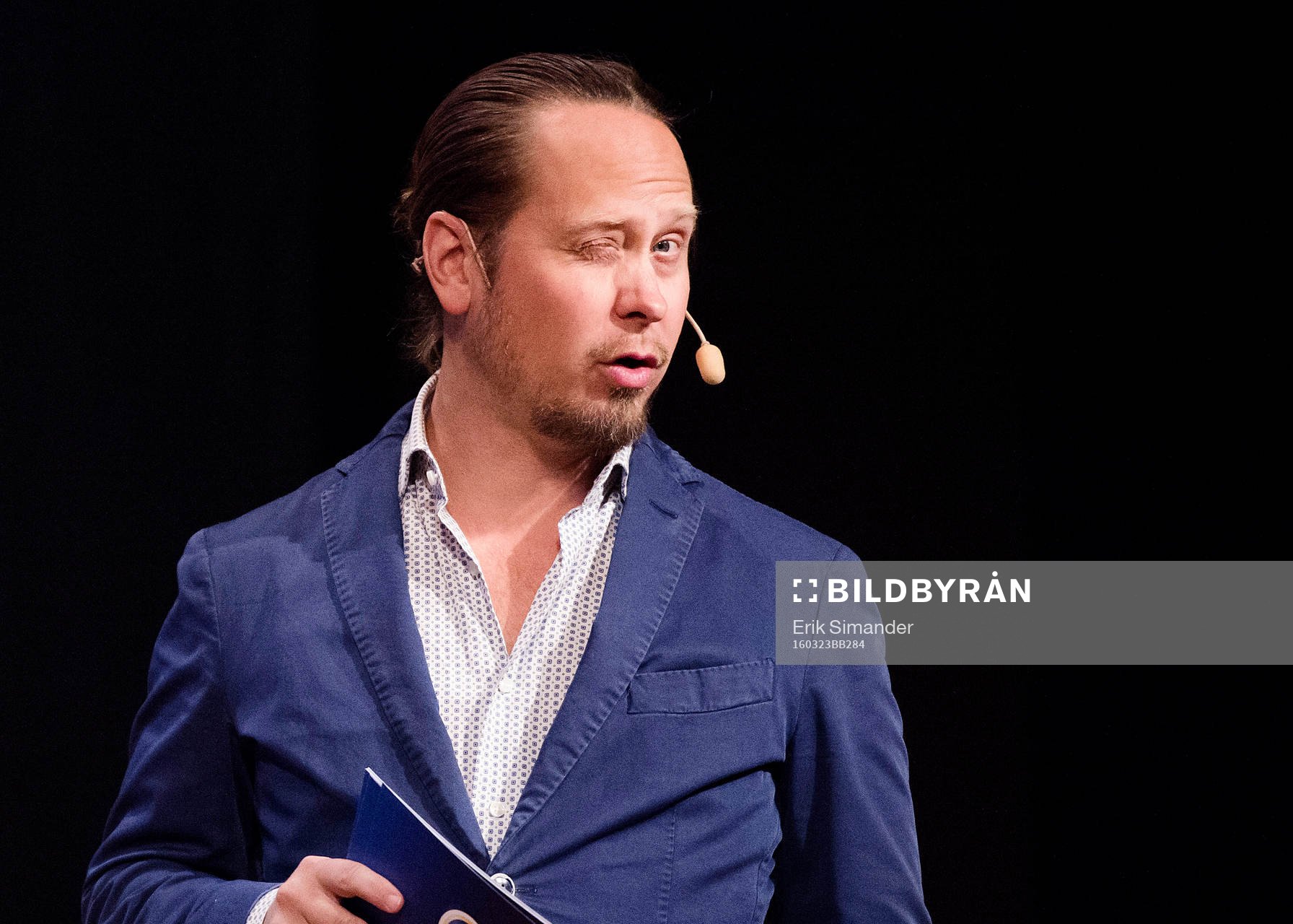 Konferencier Jesper Hussfelt