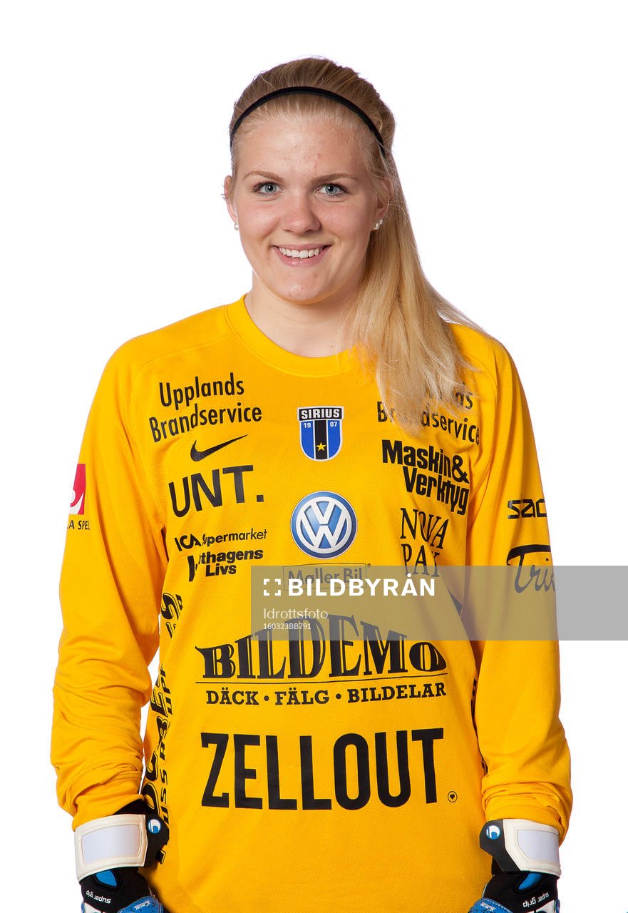 Målvakt Emma Holmgren