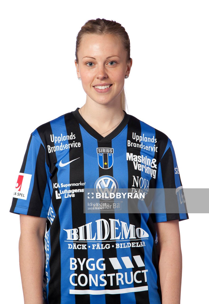 Mikaela Björklund poserar för ett porträtt den 23 mars 2016 i Uppsala.