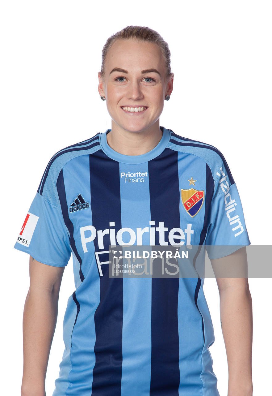 Therese Persson poserar för ett porträtt den 23 mars 2016 i Stockholm.