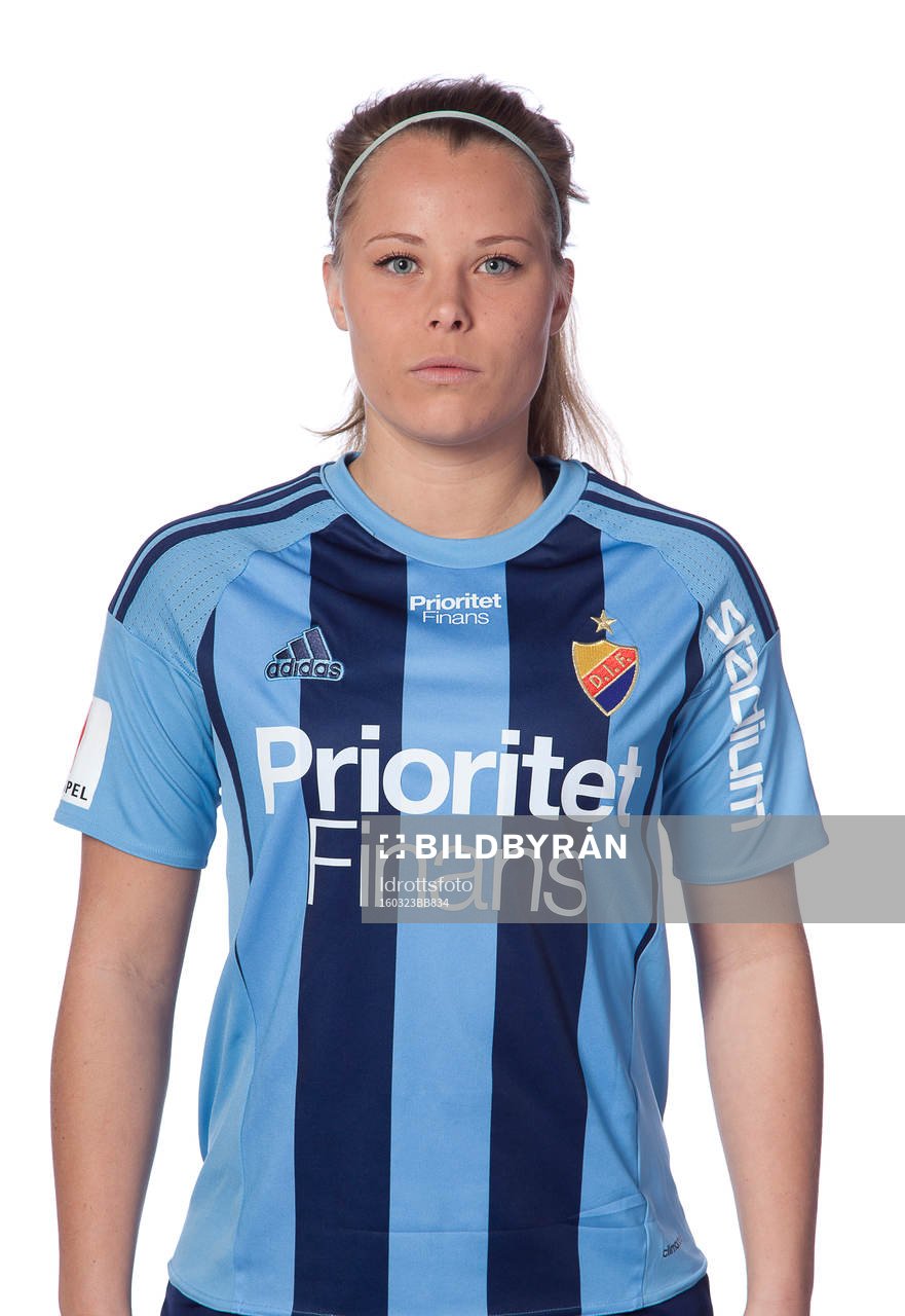 Madeleine Stegius poserar för ett porträtt den 23 mars 2016 i Stockholm.