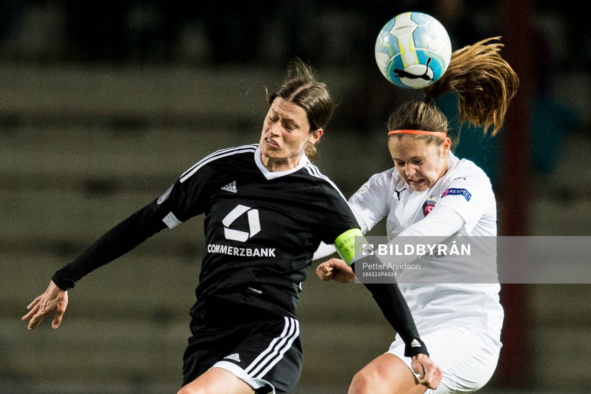 Frankfurts Kerstin Garefrekes och Rosengårds Lieke Martens