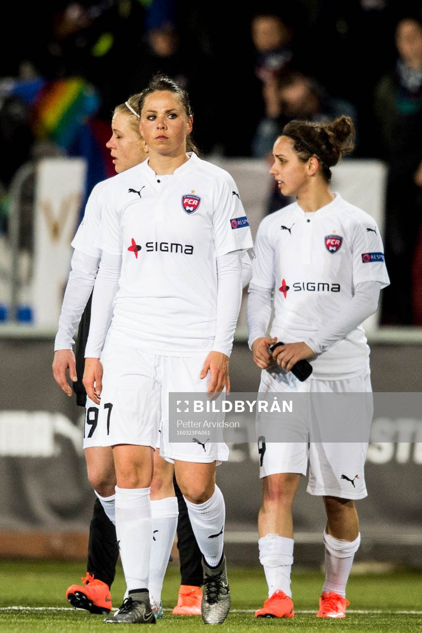 Rosengårds Sara Björk Gunnarsdottir deppar