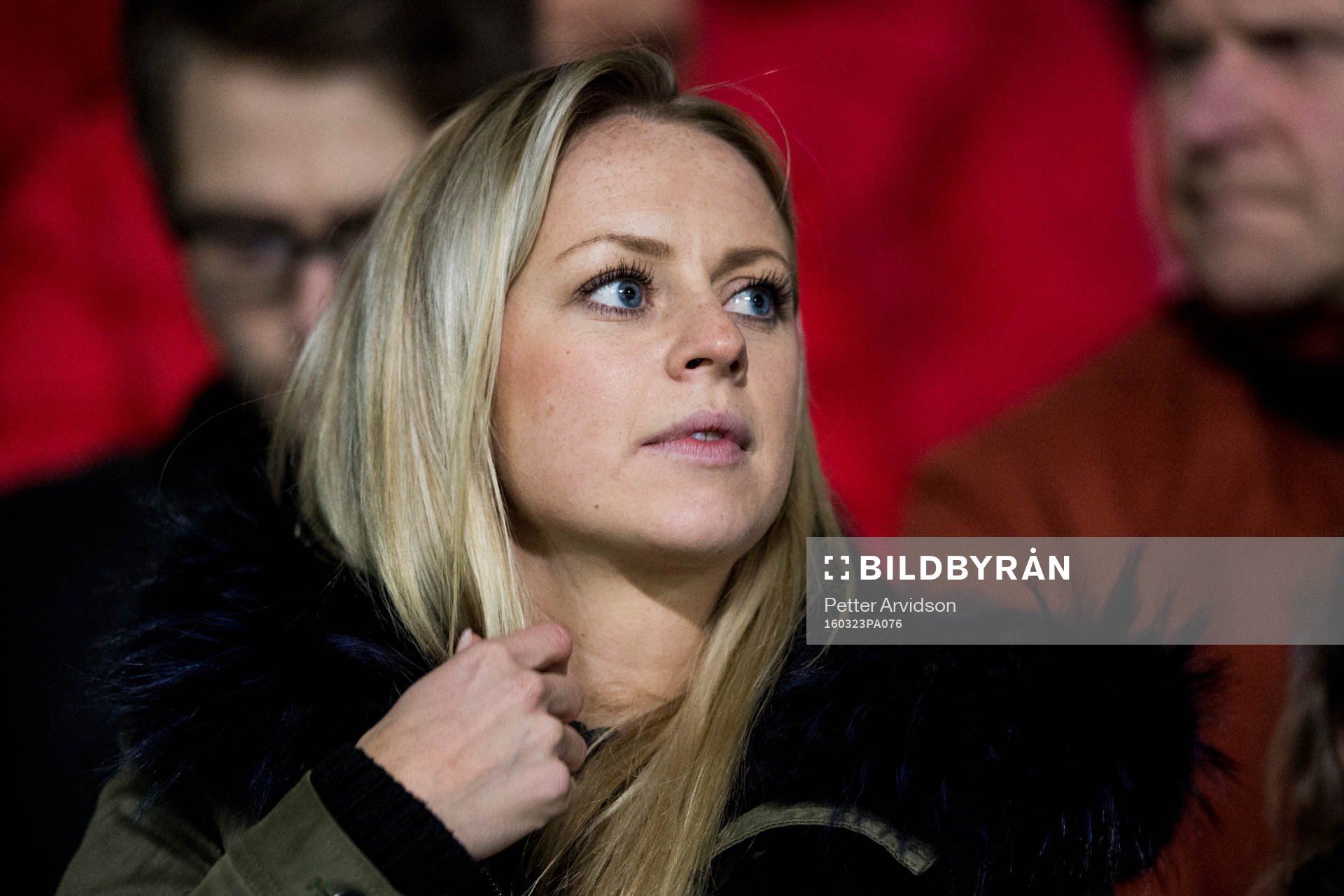 Rosengårds skadade Amanda Ilestedt på läktaren
