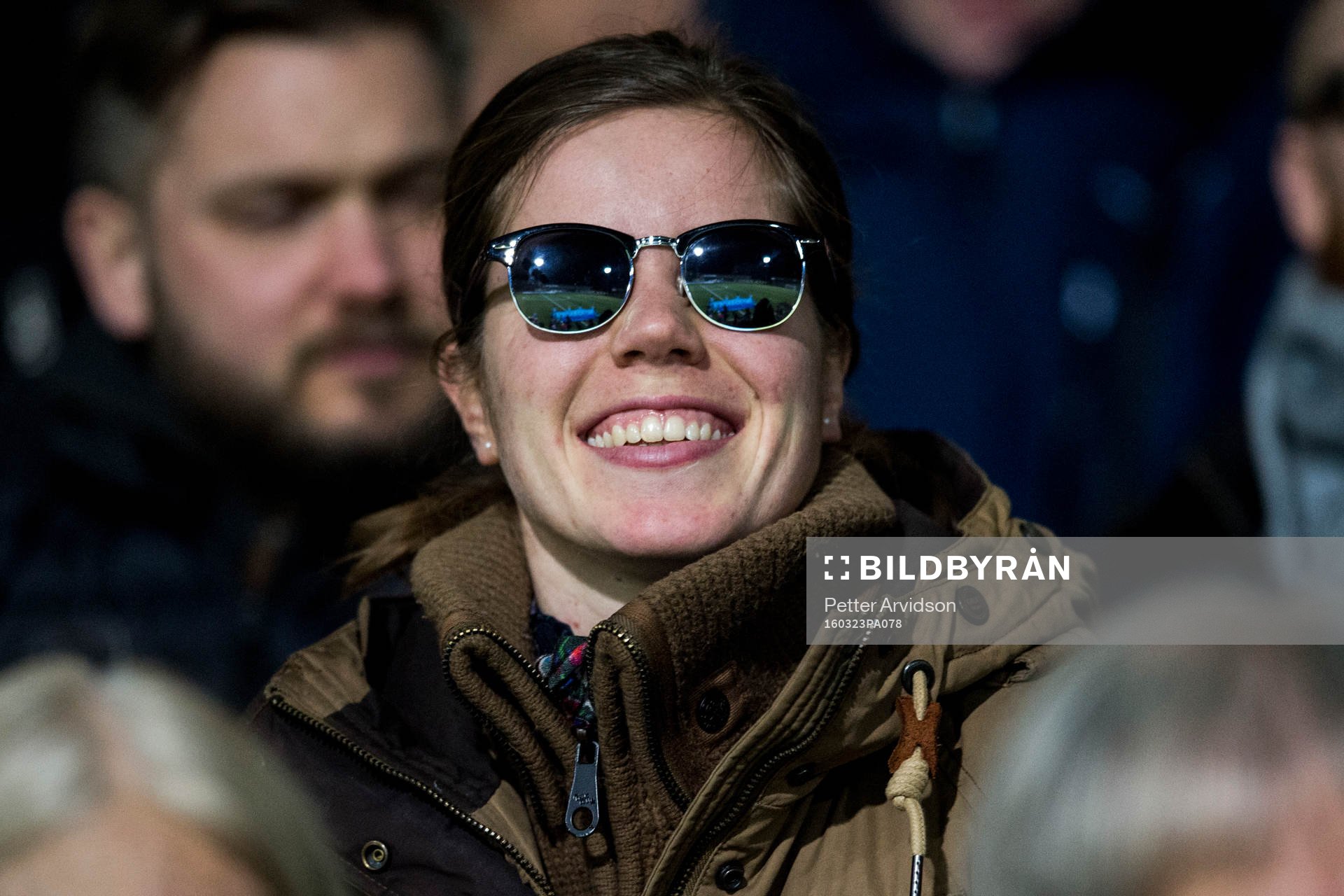 Rosengårds skadade Sofie Junge Pedersen på läktaren