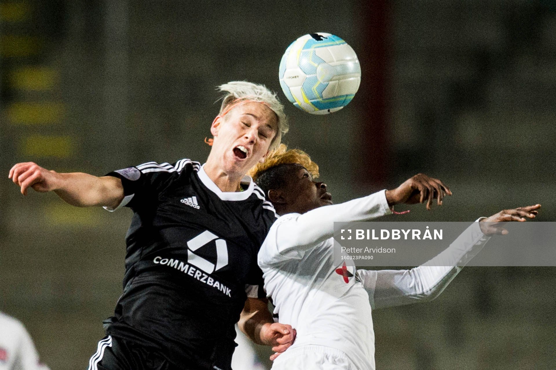 Frankfurts Sophie Schmidt och Rosengårds Gaëlle