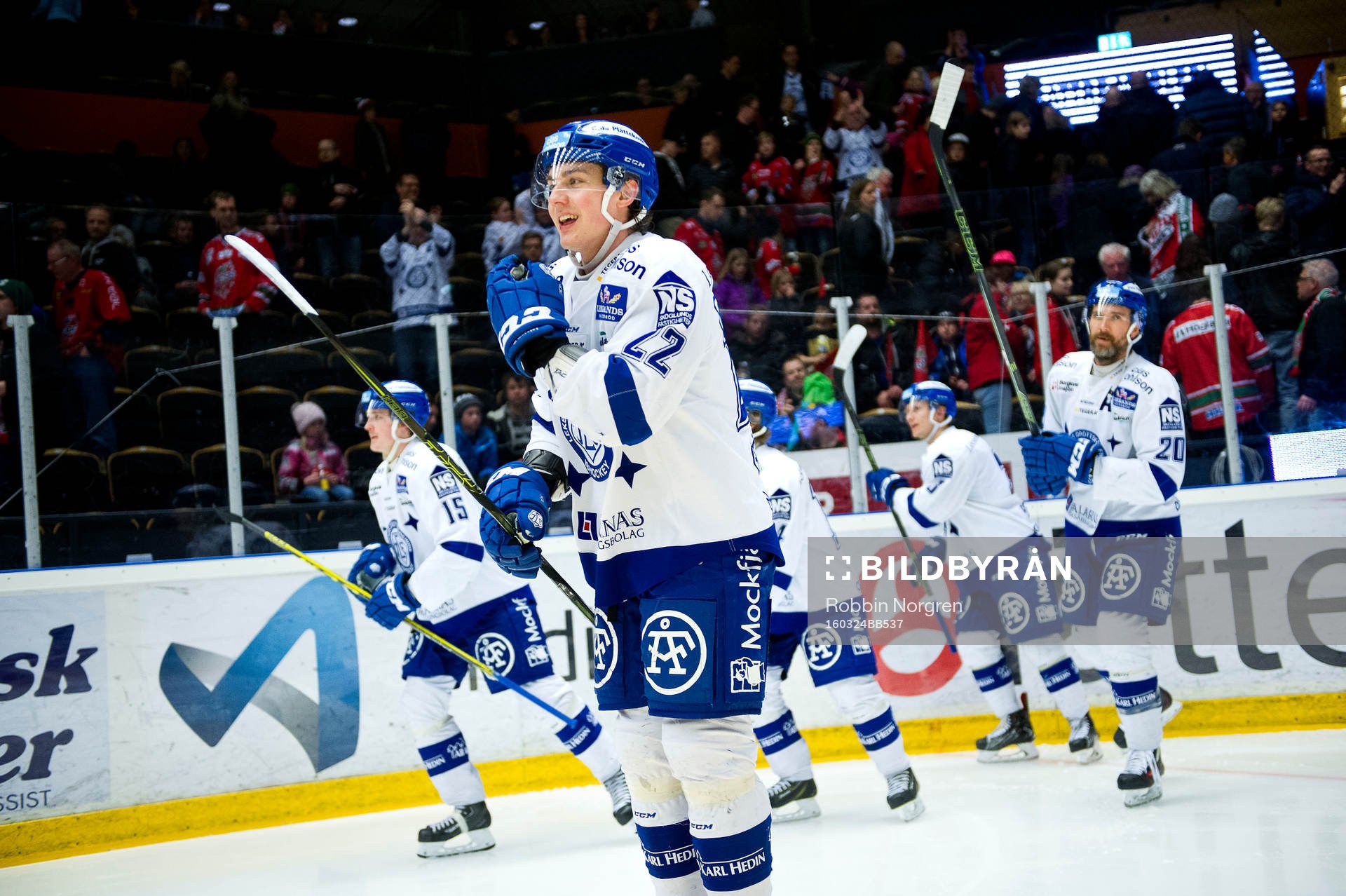 Leksands Martin Grönberg jublar