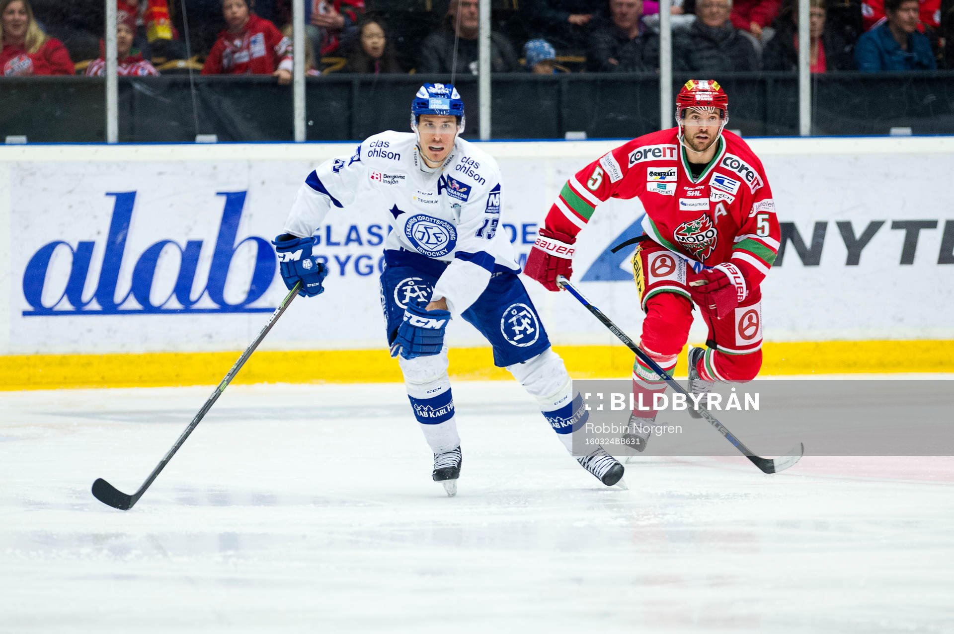 Leksands Jon Knuts och Modos Noah Welch
