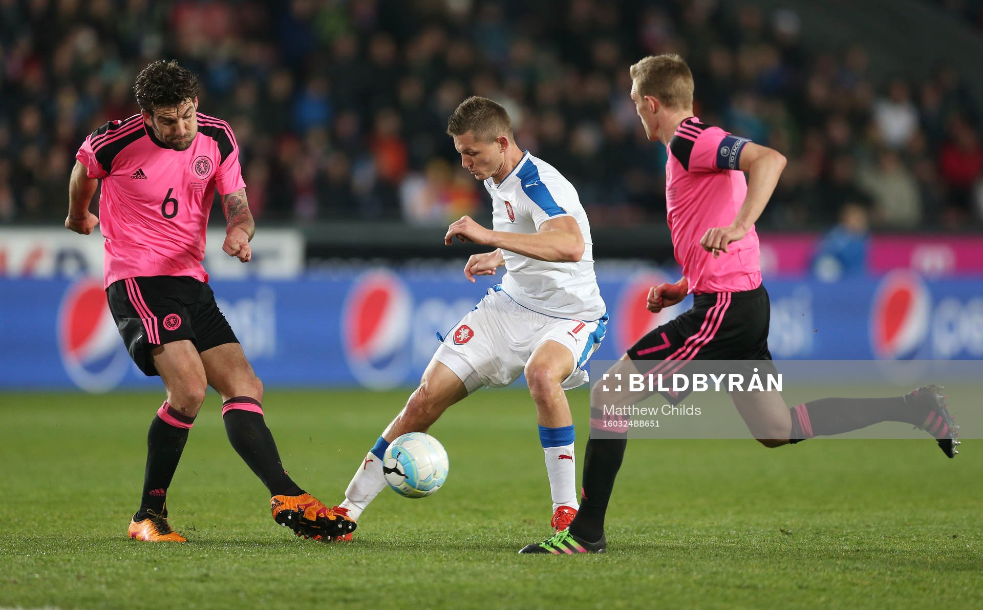  Football Soccer - Czech Republic v Scotland - International Friendly - Stadion Letna, Prague, Czech Republic - 24/3/16