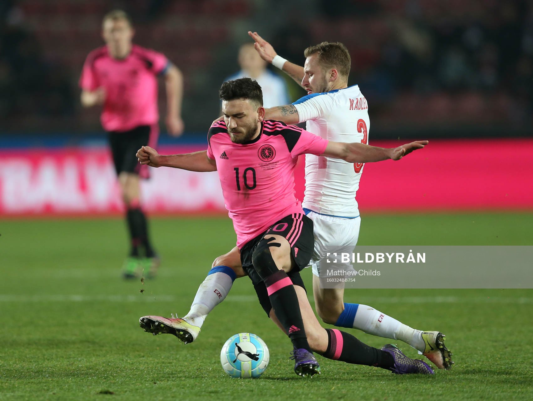  Football Soccer - Czech Republic v Scotland - International Friendly - Stadion Letna, Prague, Czech Republic - 24/3/16
