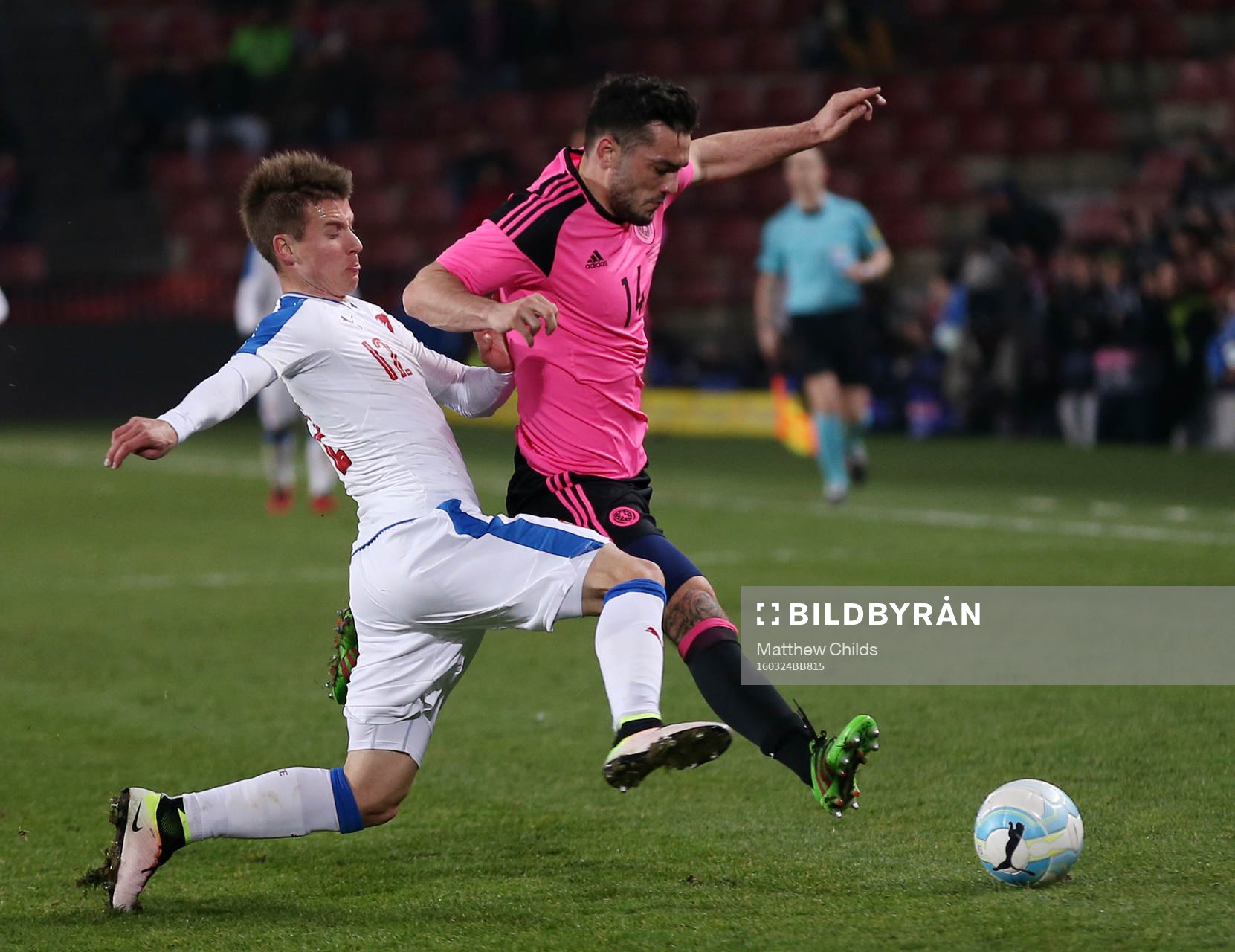 Football Soccer - Czech Republic v Scotland - International Friendly - Stadion Letna, Prague, Czech Republic - 24/3/16