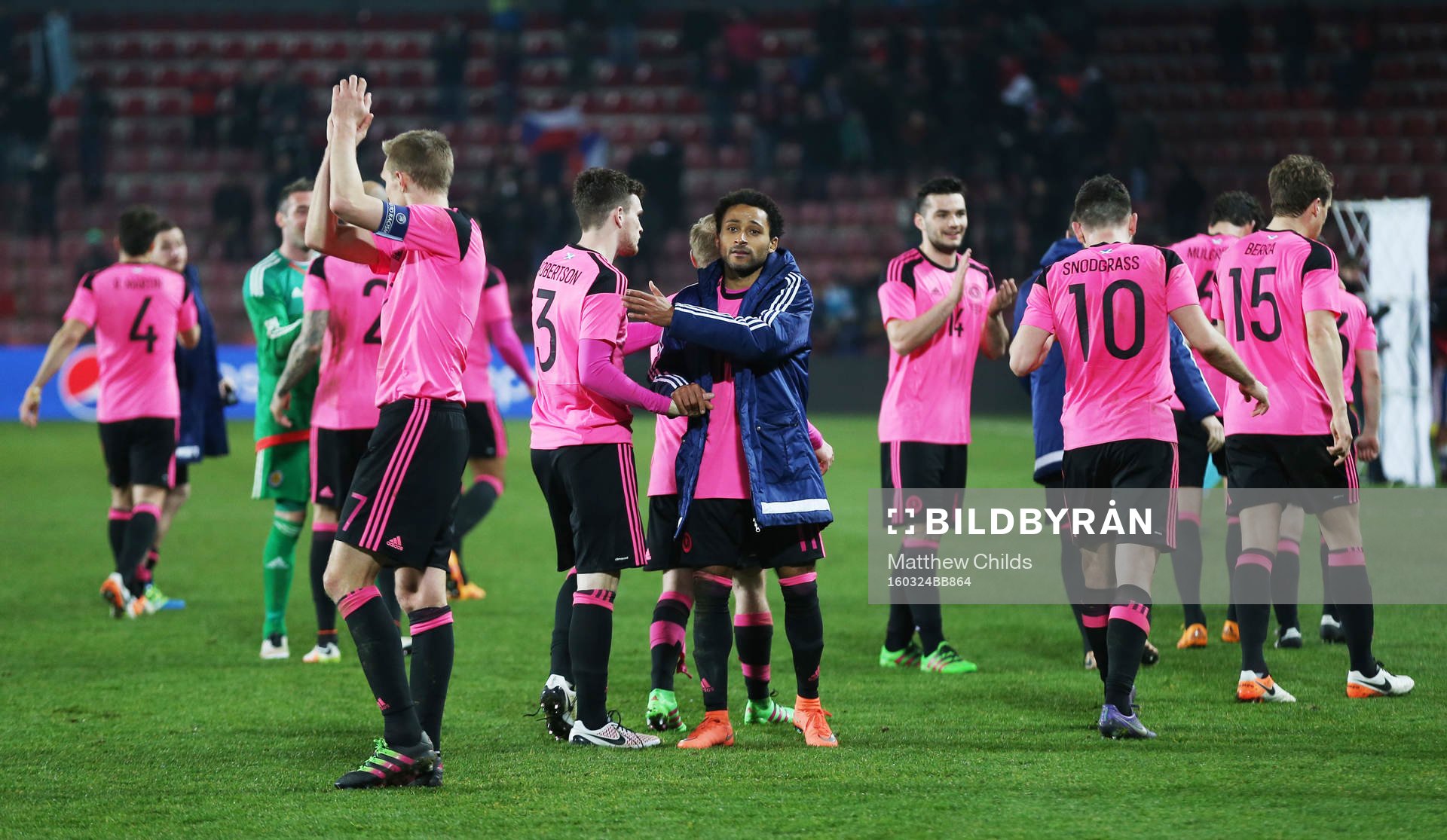  Football Soccer - Czech Republic v Scotland - International Friendly - Stadion Letna, Prague, Czech Republic - 24/3/16