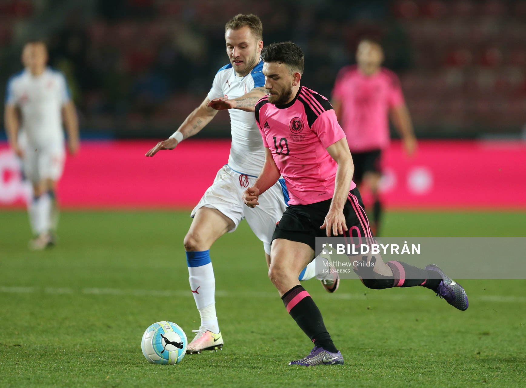  Football Soccer - Czech Republic v Scotland - International Friendly - Stadion Letna, Prague, Czech Republic - 24/3/16