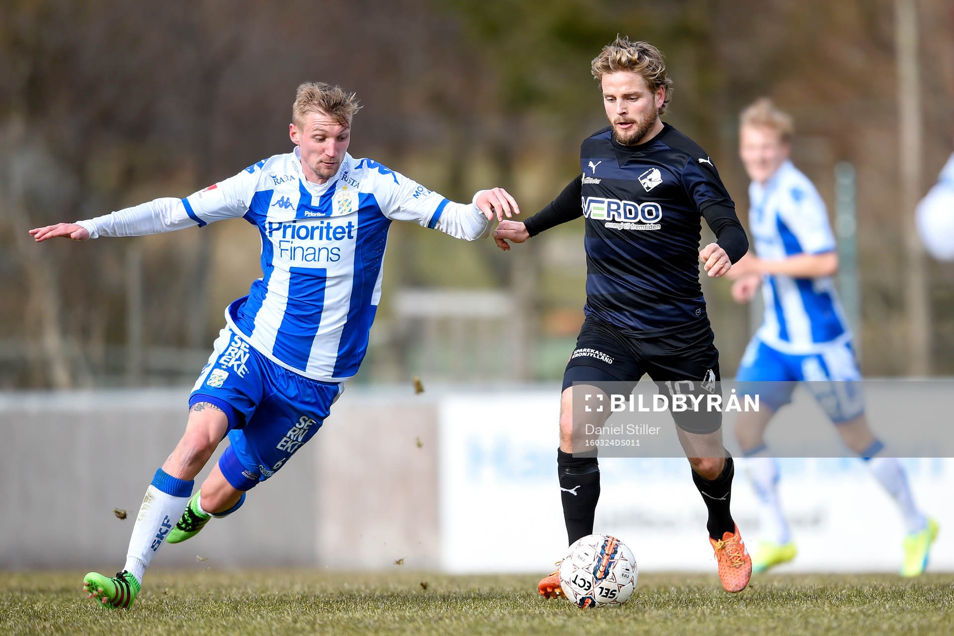 IFK Göteborgs Sebastian Eriksson och Randers Kasper Fisker