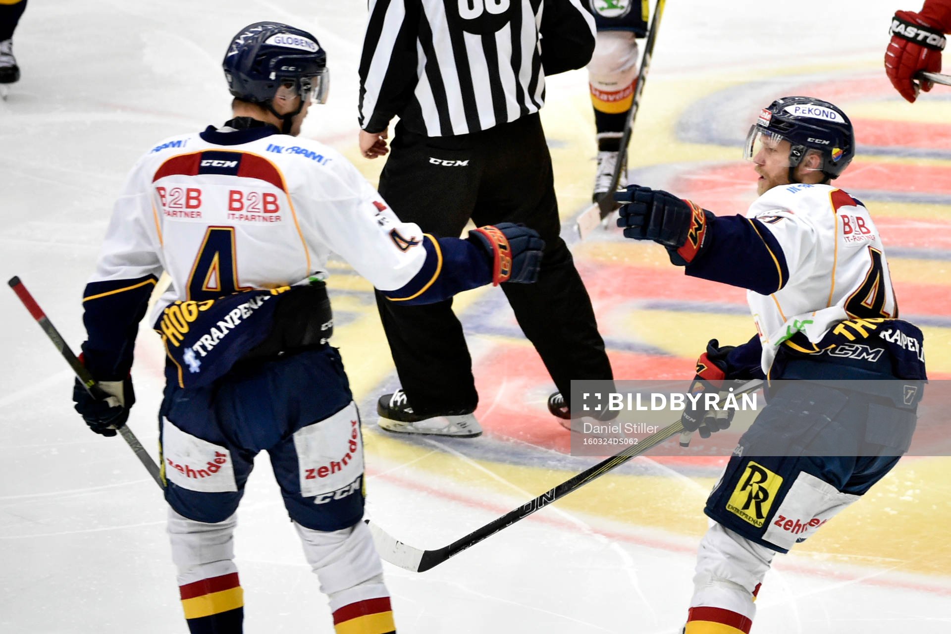 Djurgårdens Marcus Högström jublar
