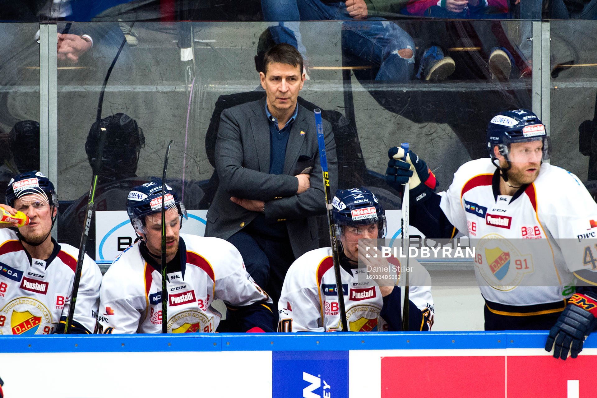 Djurgårdens tränare Hans Särkijärvi