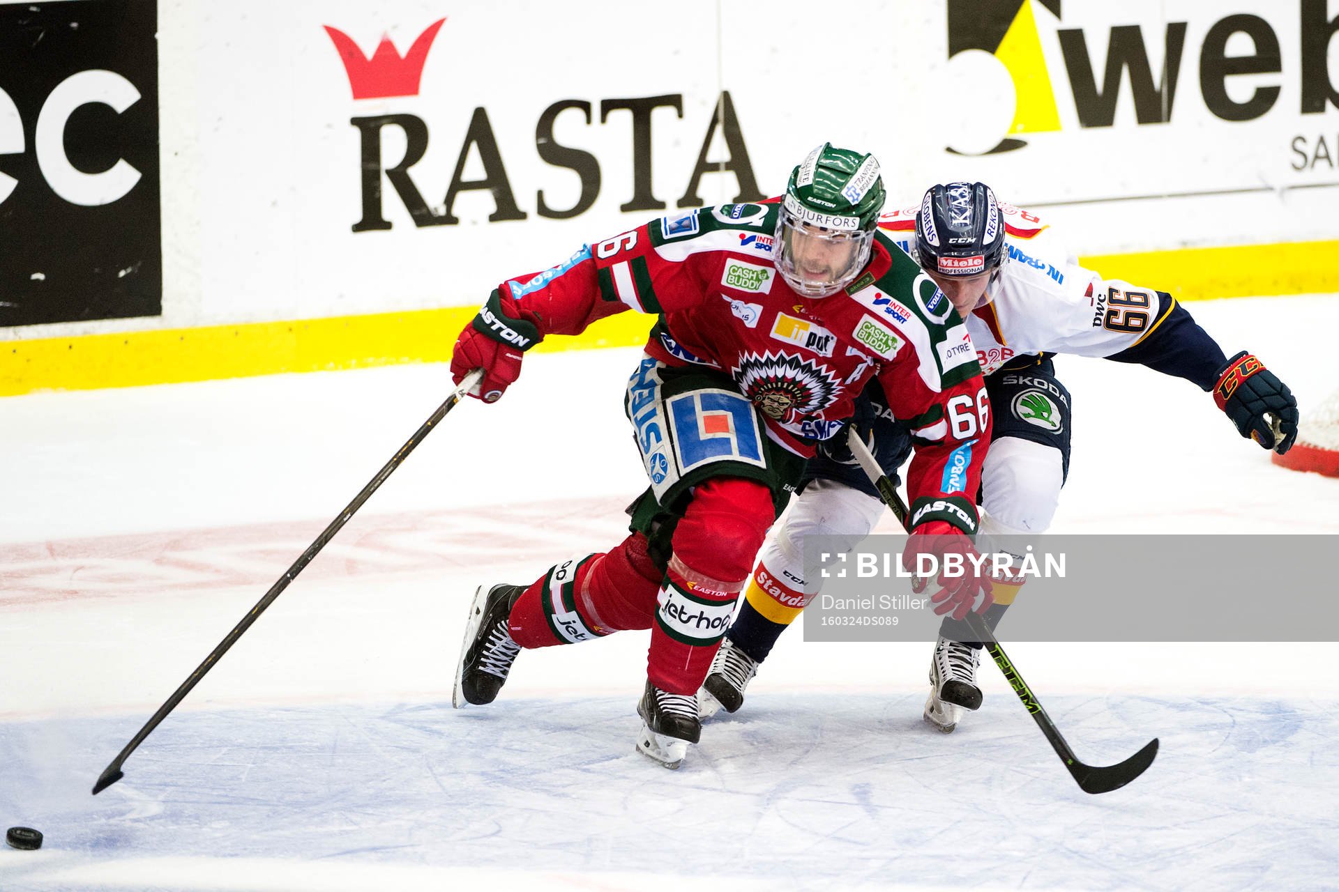 Frölundas Oscar Fantenberg och Djurgårdens Marcus