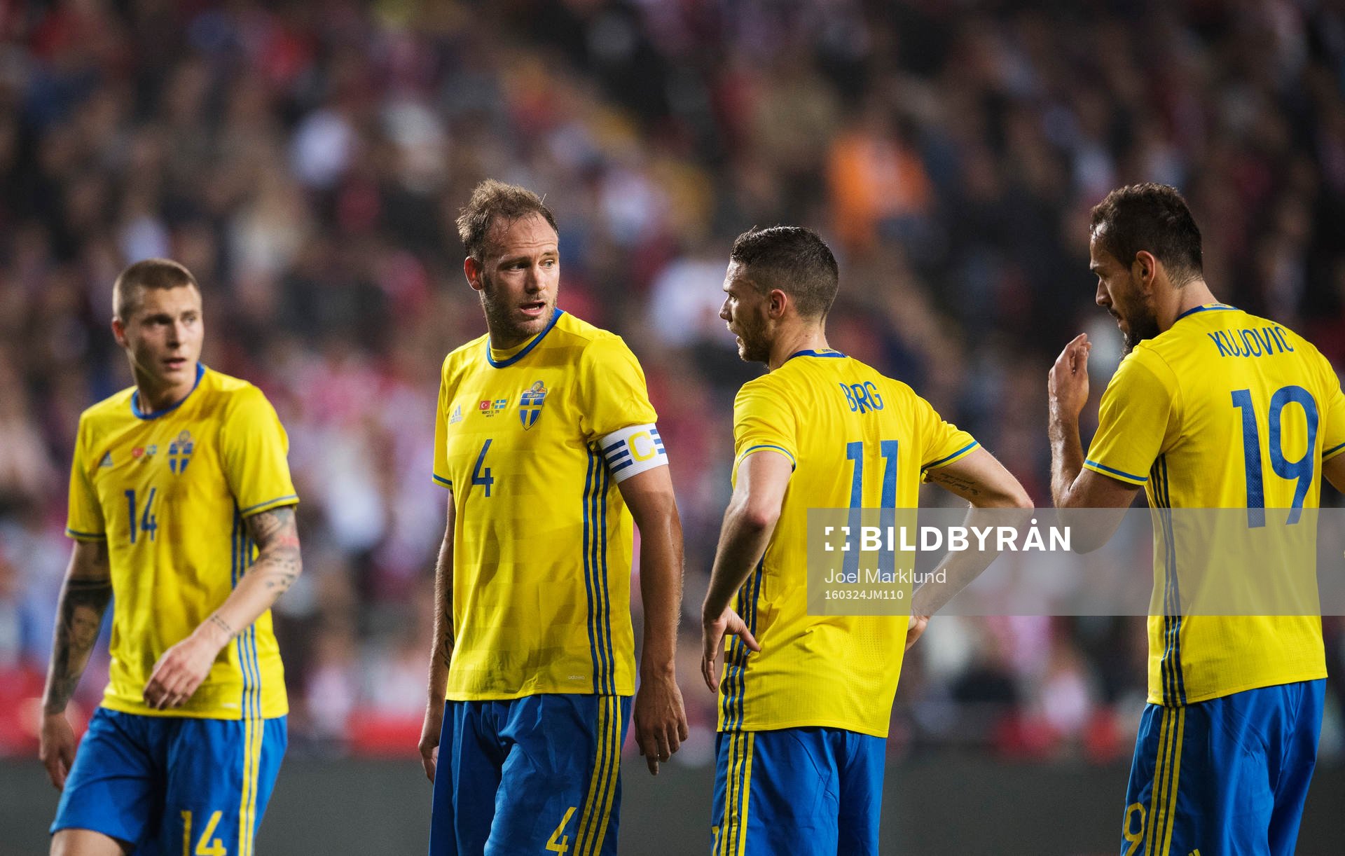 Sveriges Victor Nilsson Lindelöf, Andreas Granqvist,