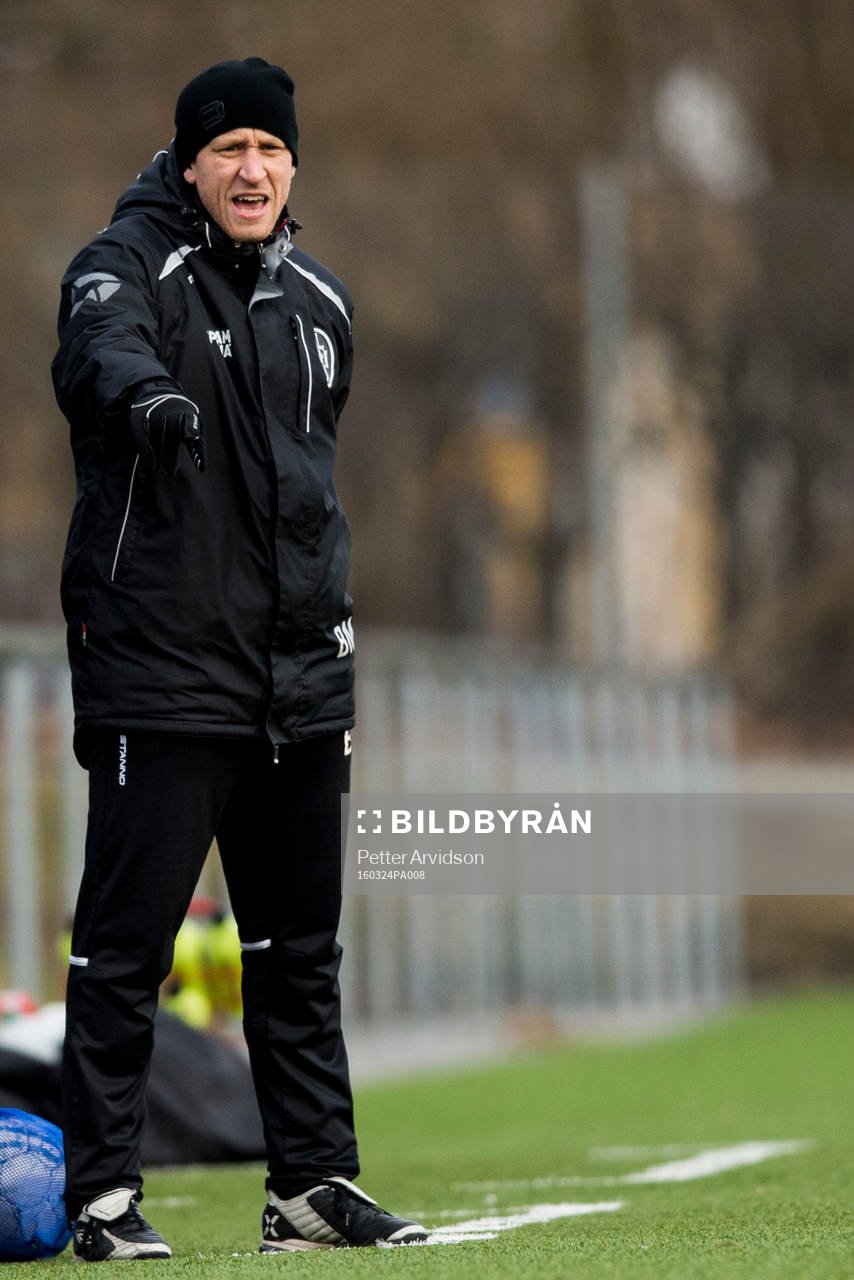 Landskronas assisterande tränare Billy Magnusson