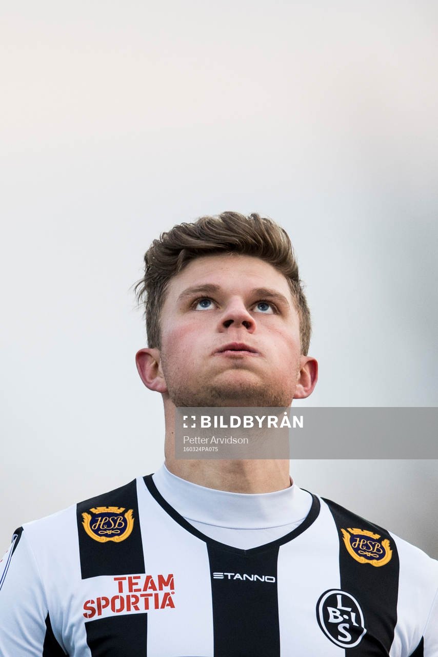 Landskronas Erik Pärsson deppar