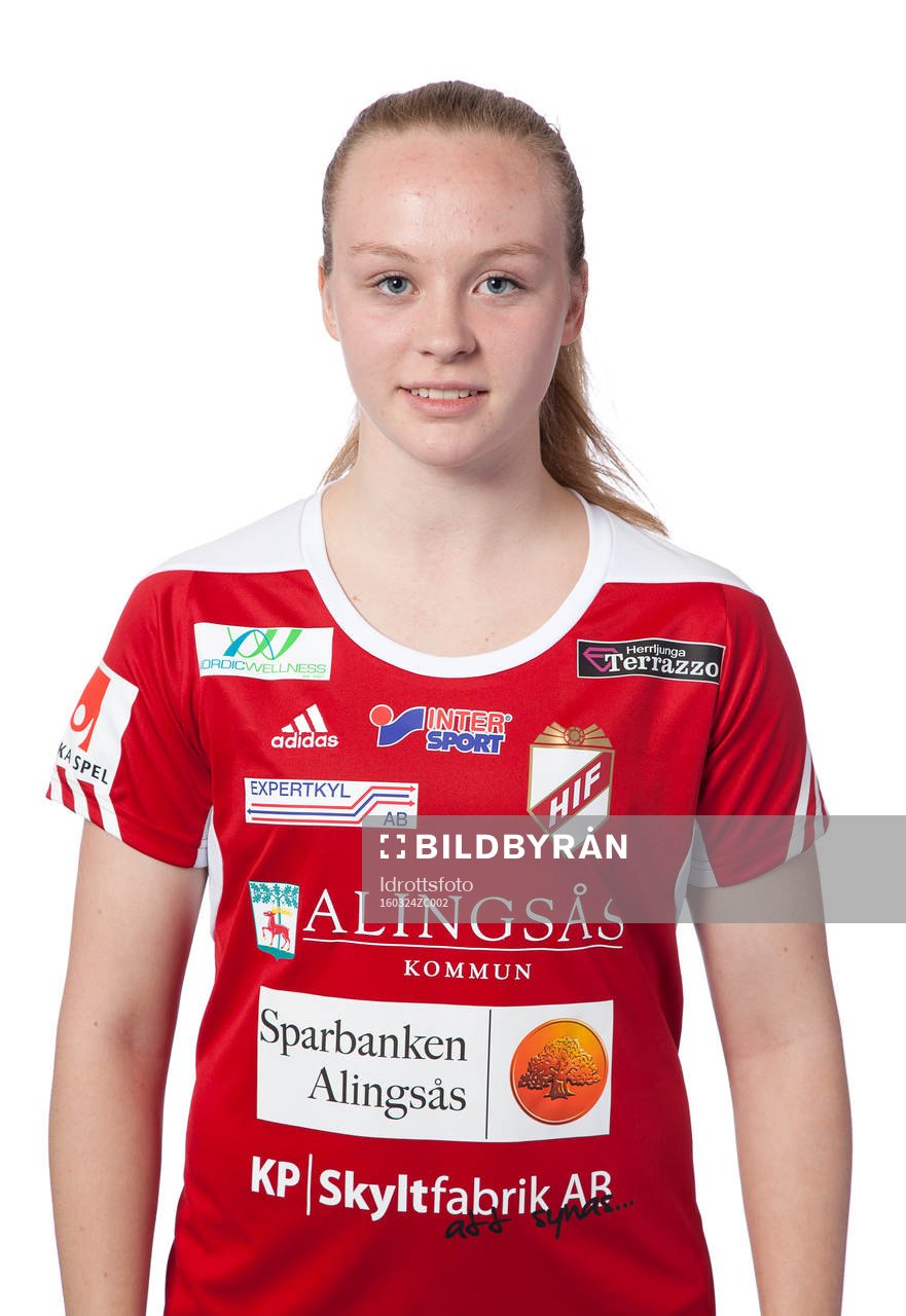 Sofia Olsson poserar för ett porträtt den 24 mars 2016 i Alingsås.