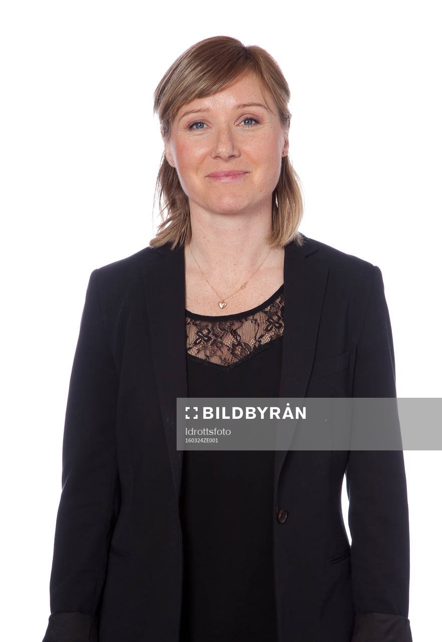 Maria Hagström poserar för ett porträtt den 24 mars 2016 i Linköping.