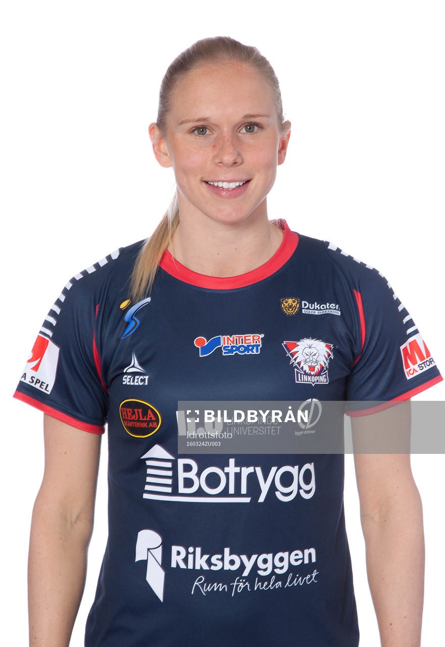Jonna Andersson poserar för ett porträtt den 24 mars 2016 i Linköping.