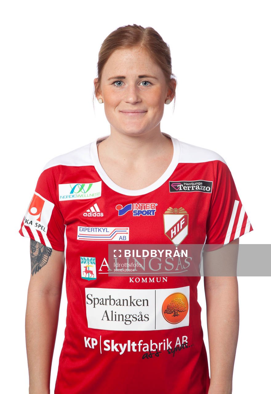 Antonia Ferm Sandberg poserar för ett porträtt den 24 mars 2016 i Alingsås.
