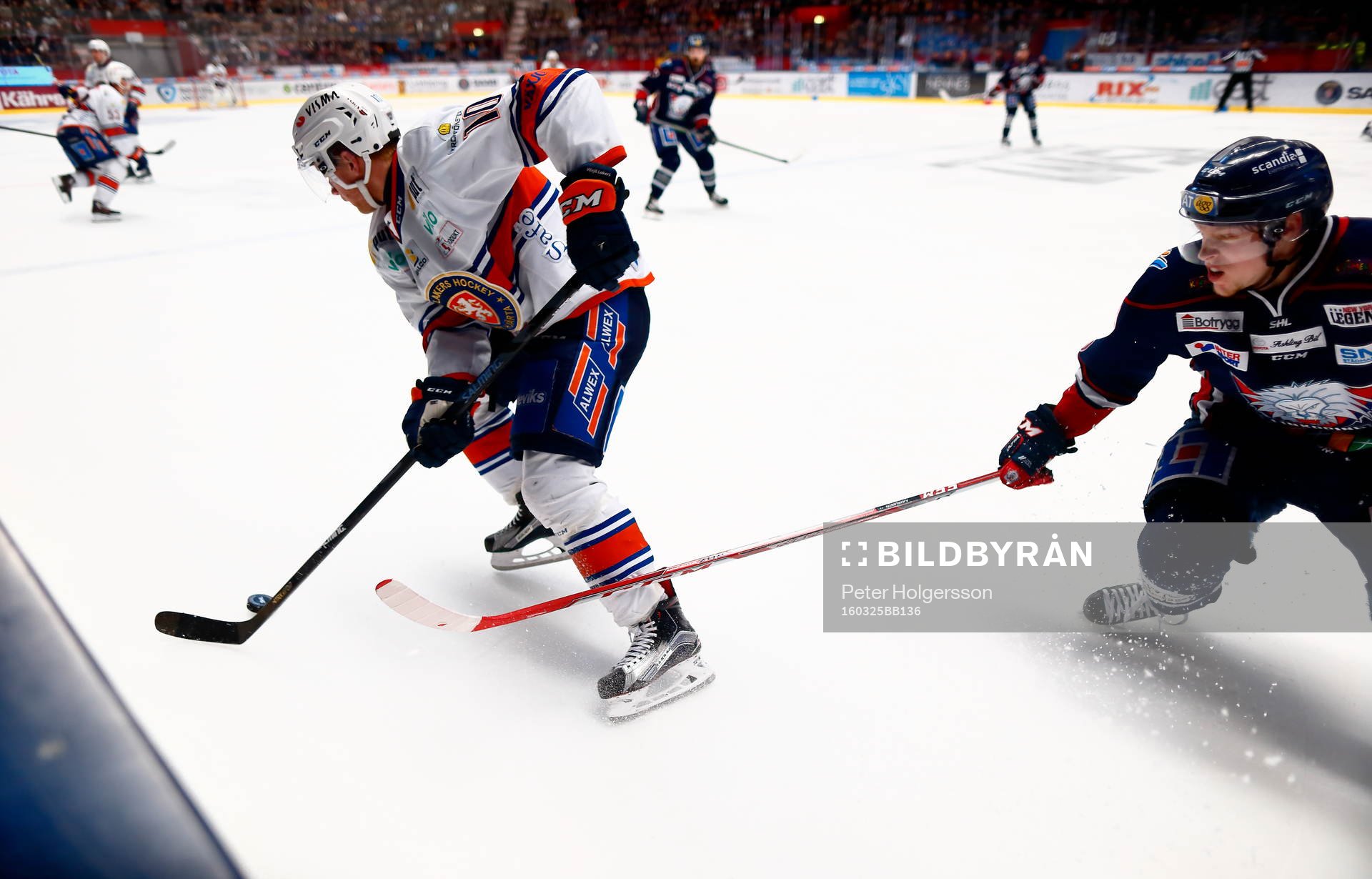 XXX under femte kvartsfinalen i SHL mellan Linköping och