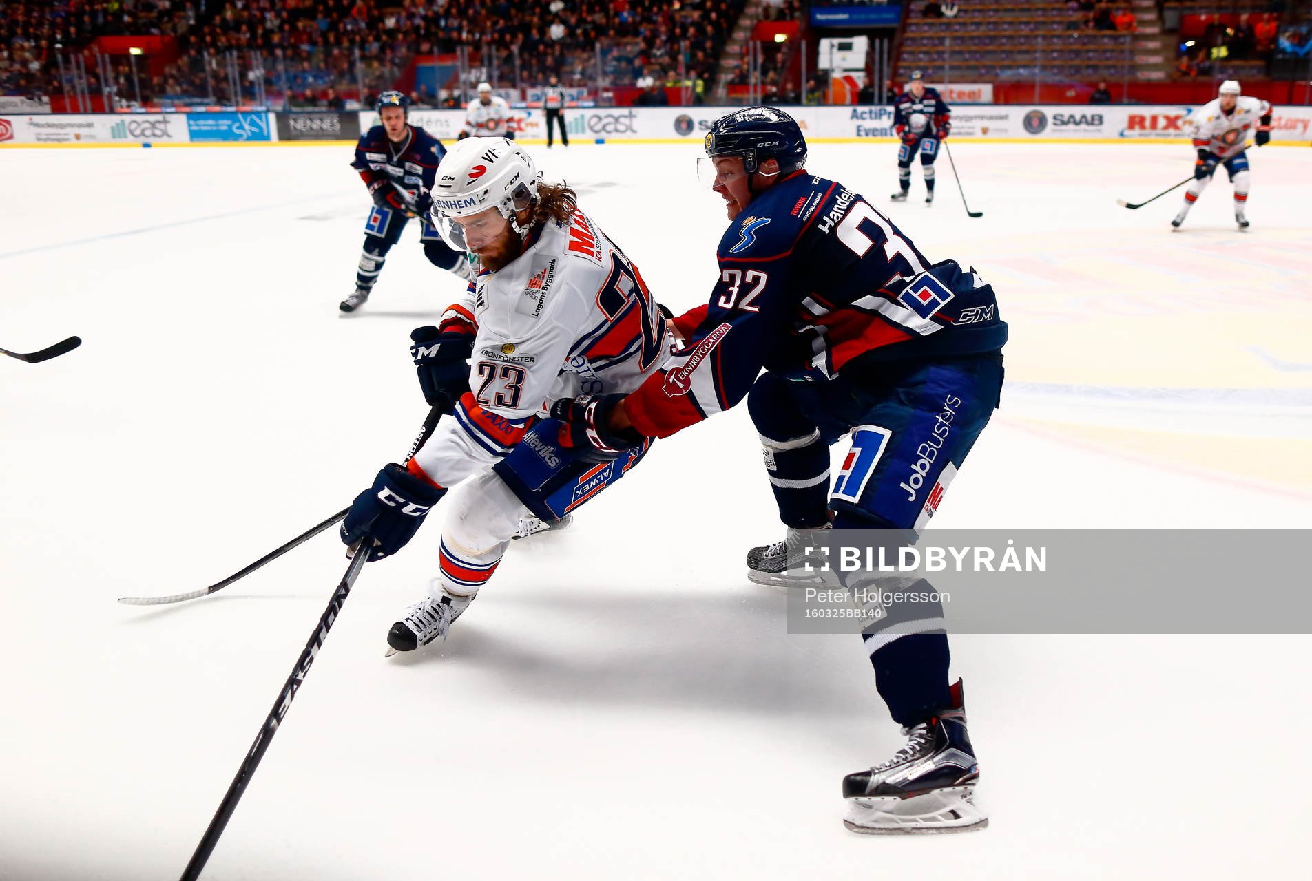 Växjös Ville Leino och Linköpings Carl Dahlström