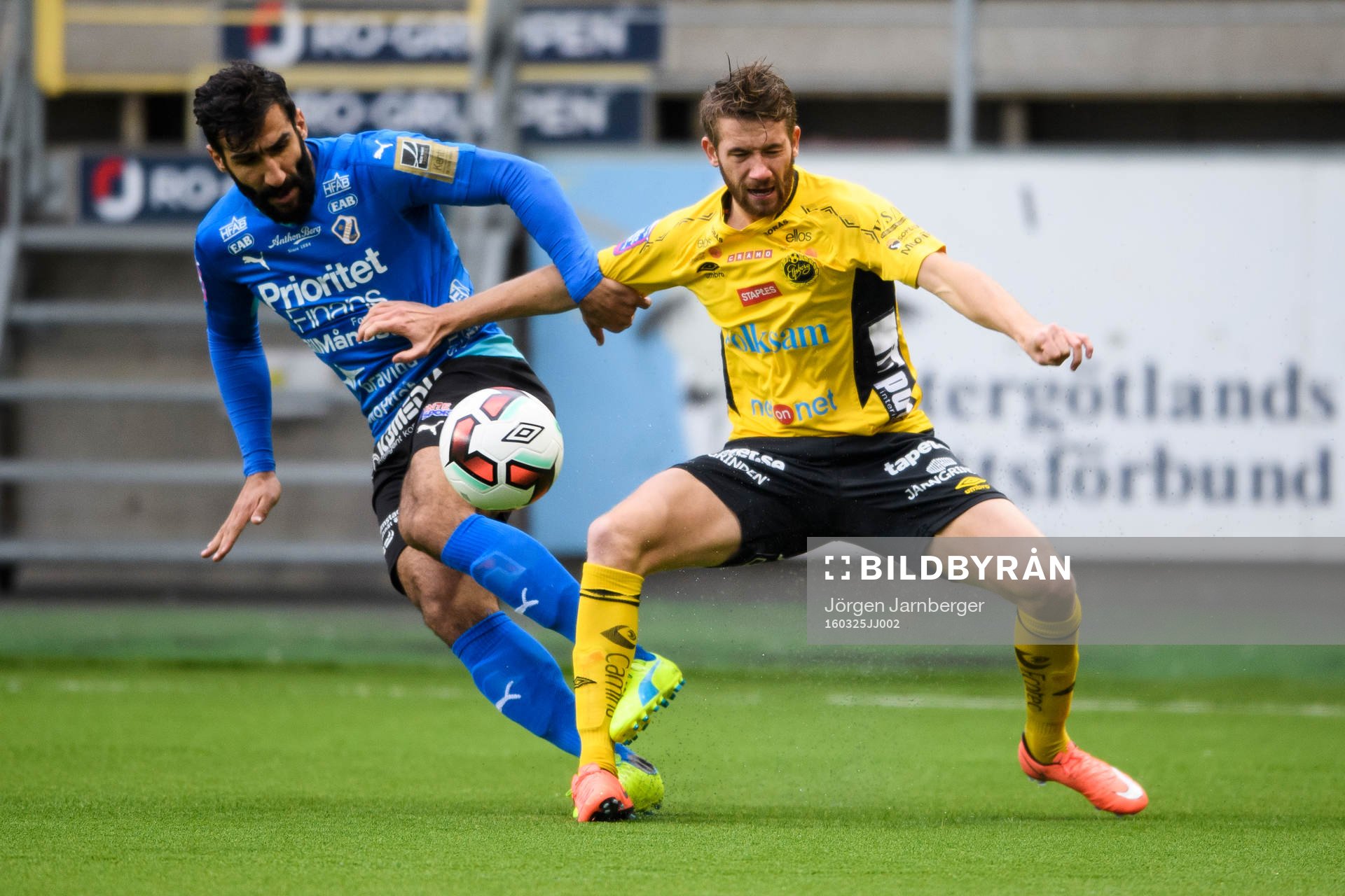 Halmstads Mohammed Ali Khan och Elfsborgs Marcus Rohdén