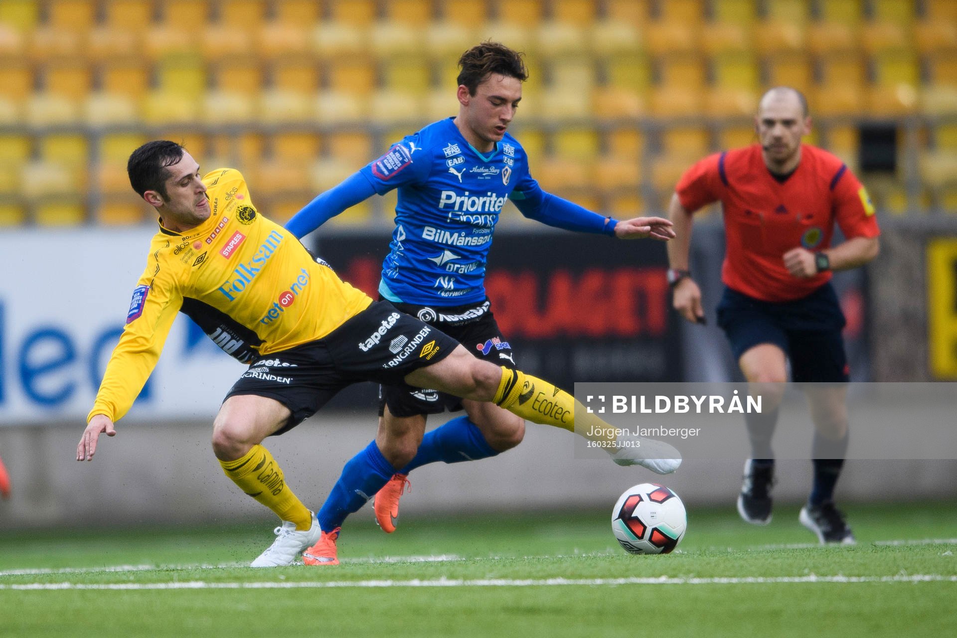 Elfsborgs Emir Bajrami och Halmstads Sead Haksabanovic