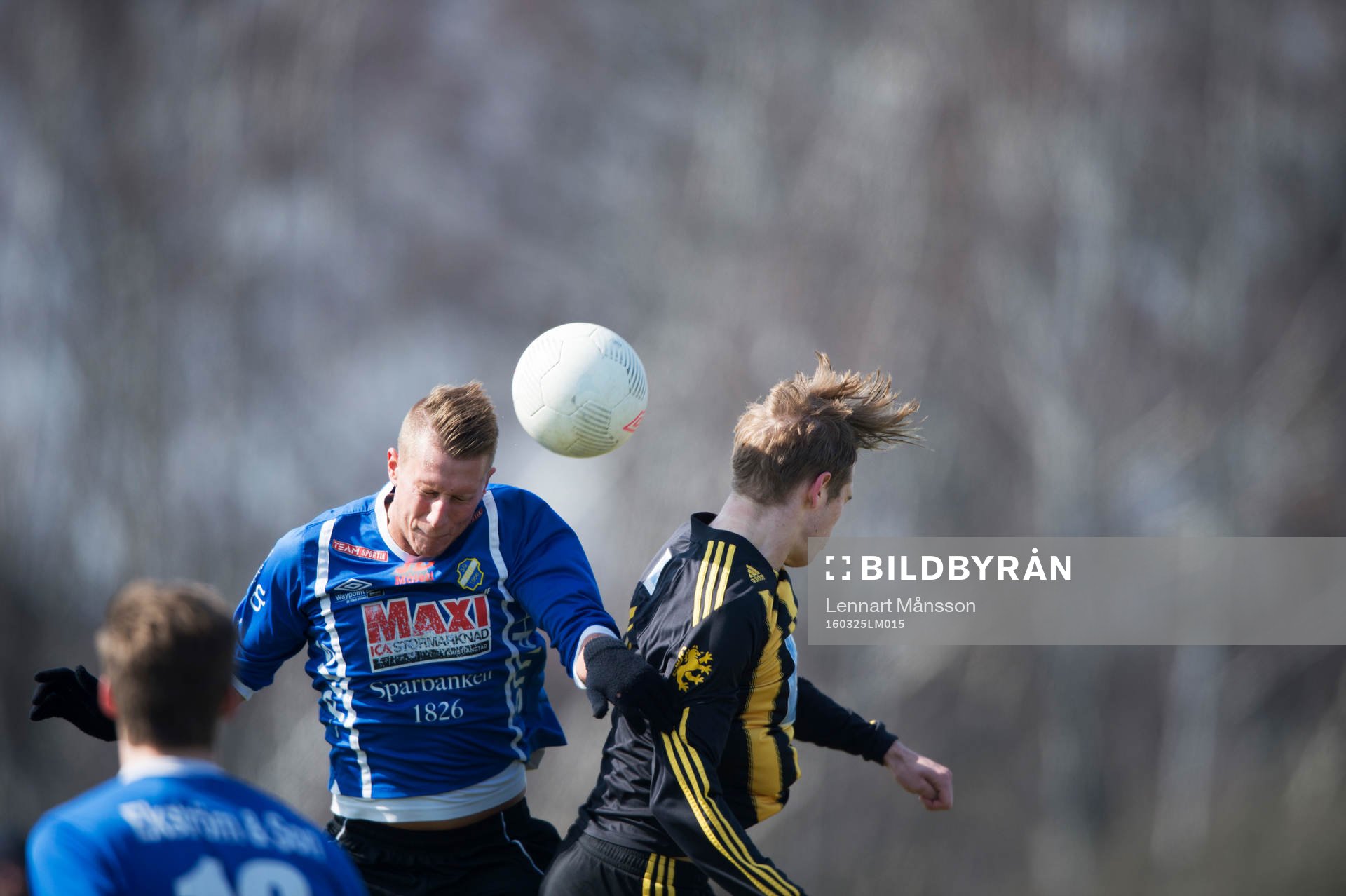 i träningsmatchen mellan Nosaby och IFK Hässleholm i