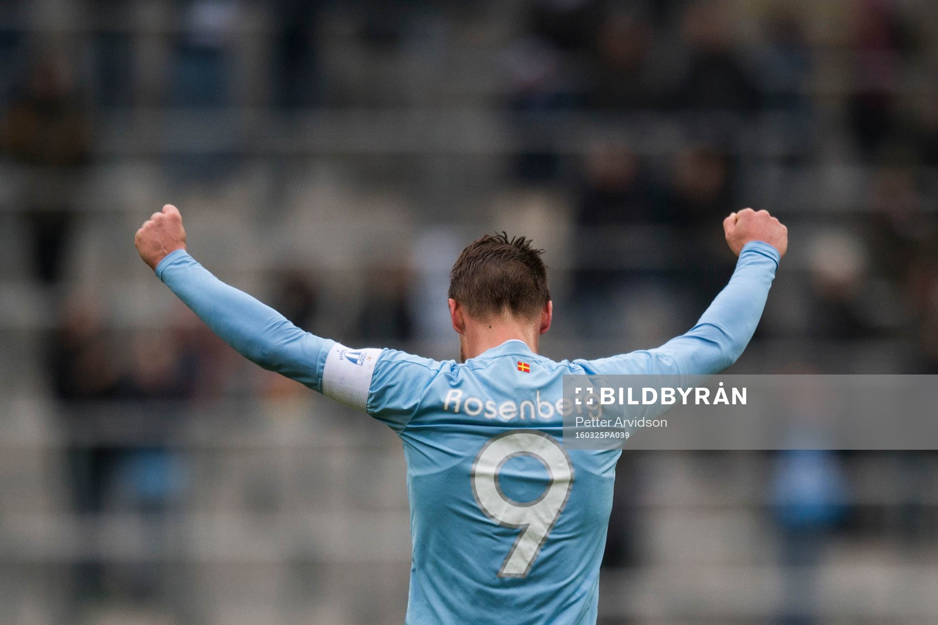 Malmö FFs Markus Rosenberg jublar