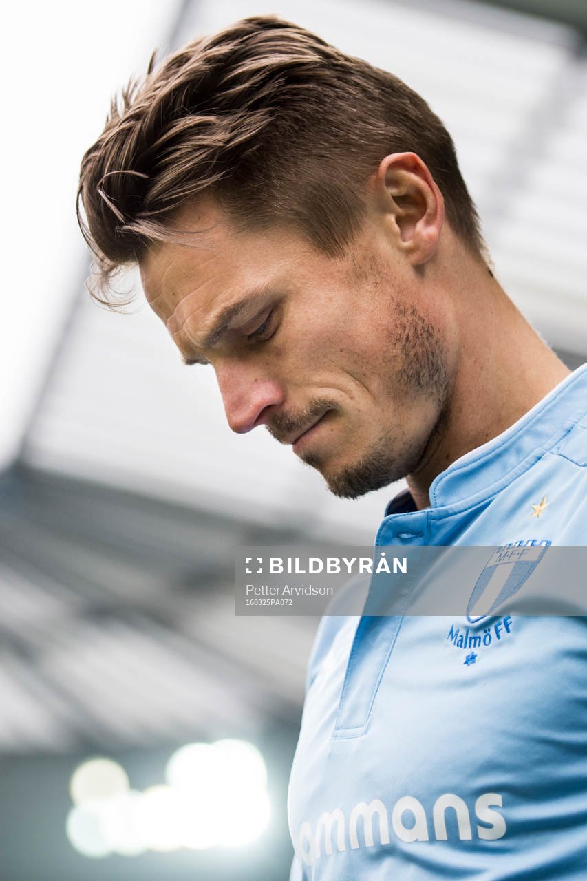 Malmö FFs Markus Rosenberg gör entré