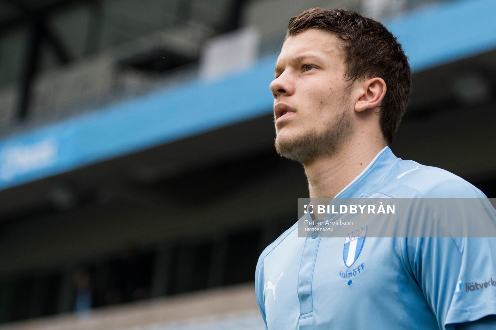 Malmö FFs Mattias Andersson gör entré