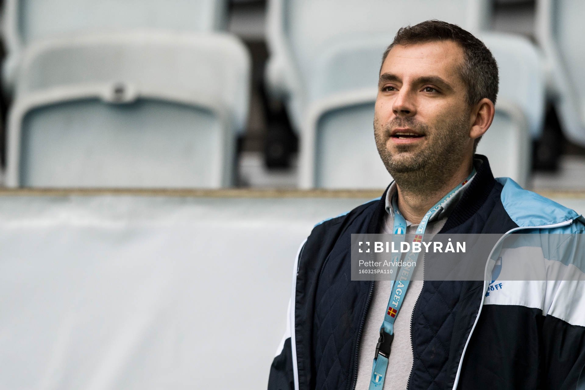 Malmö FFs supporterombudsman Pierre Nordberg