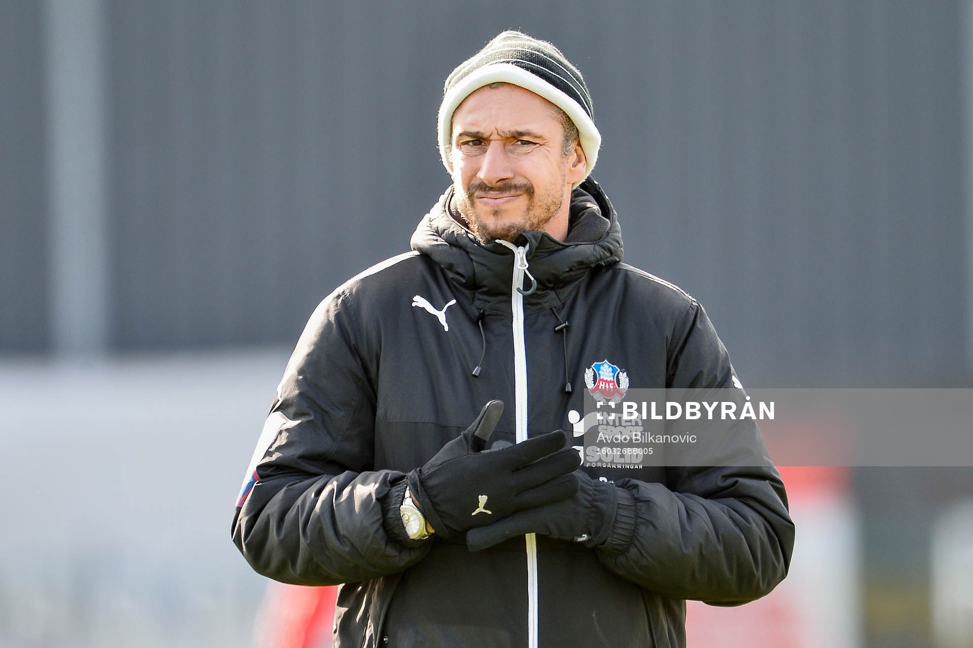 Helsingborgs manager Henrik Larsson