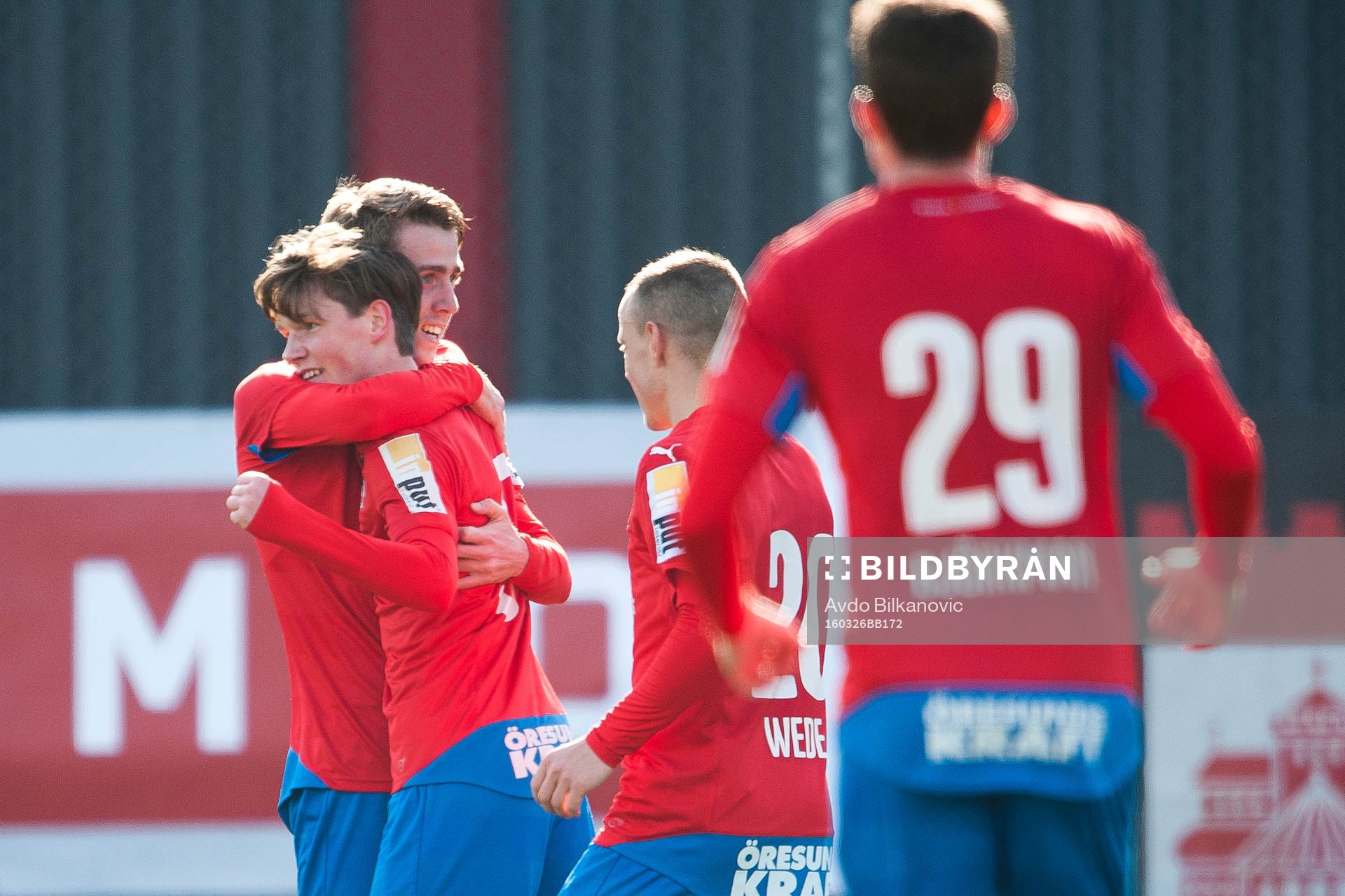 Helsingborgs Max Svensson jublar