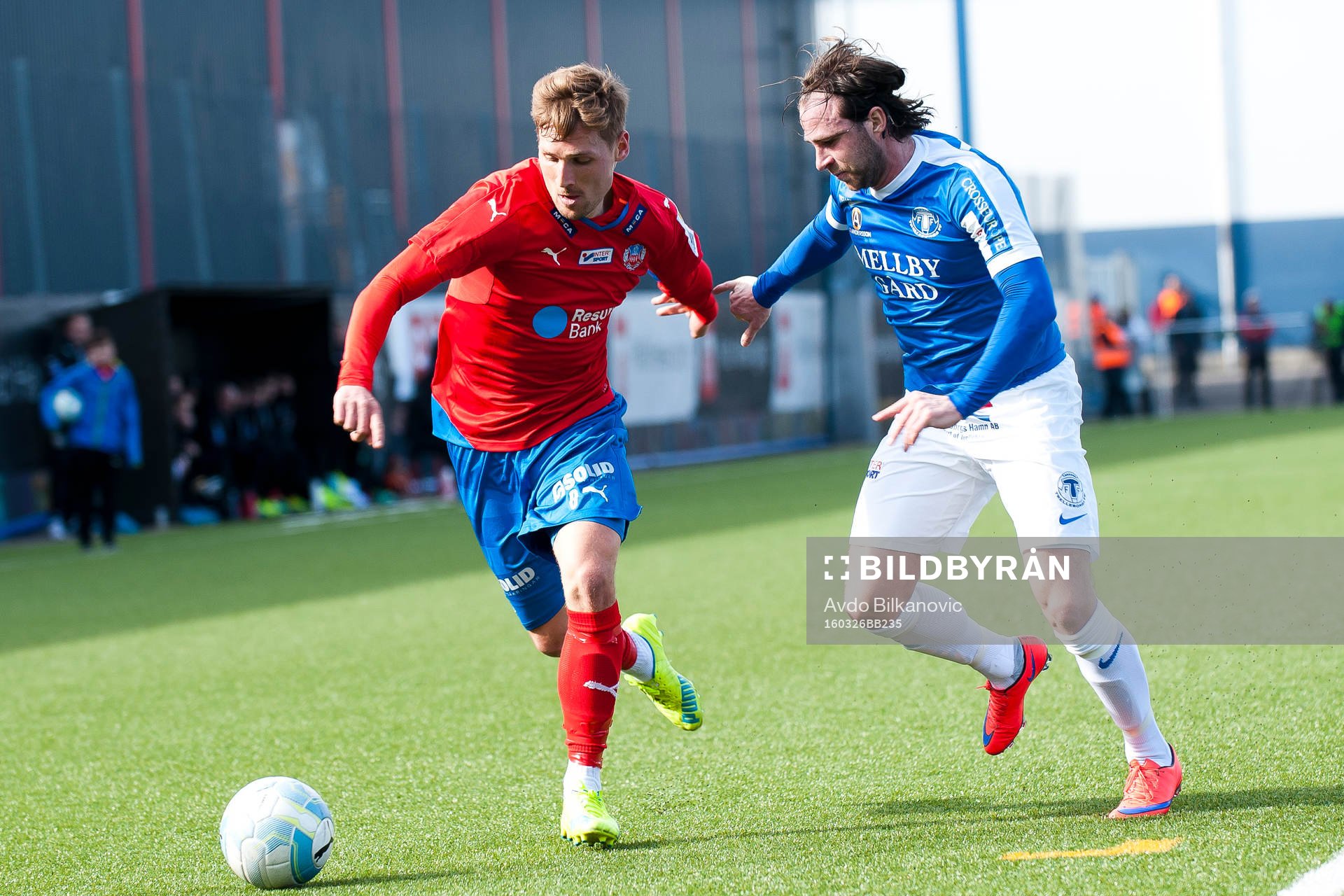 Helsingborgs Martin Christensen och Trelleborgs Robin