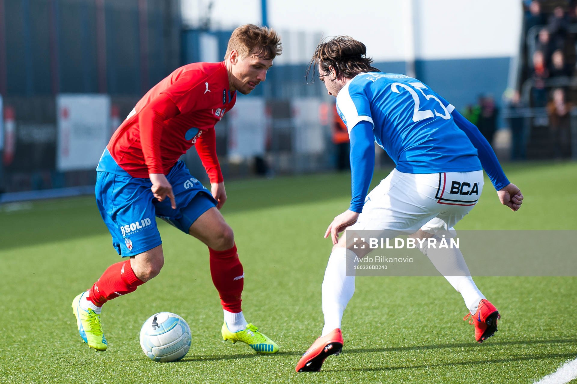 Helsingborgs Martin Christensen och Trelleborgs Robin