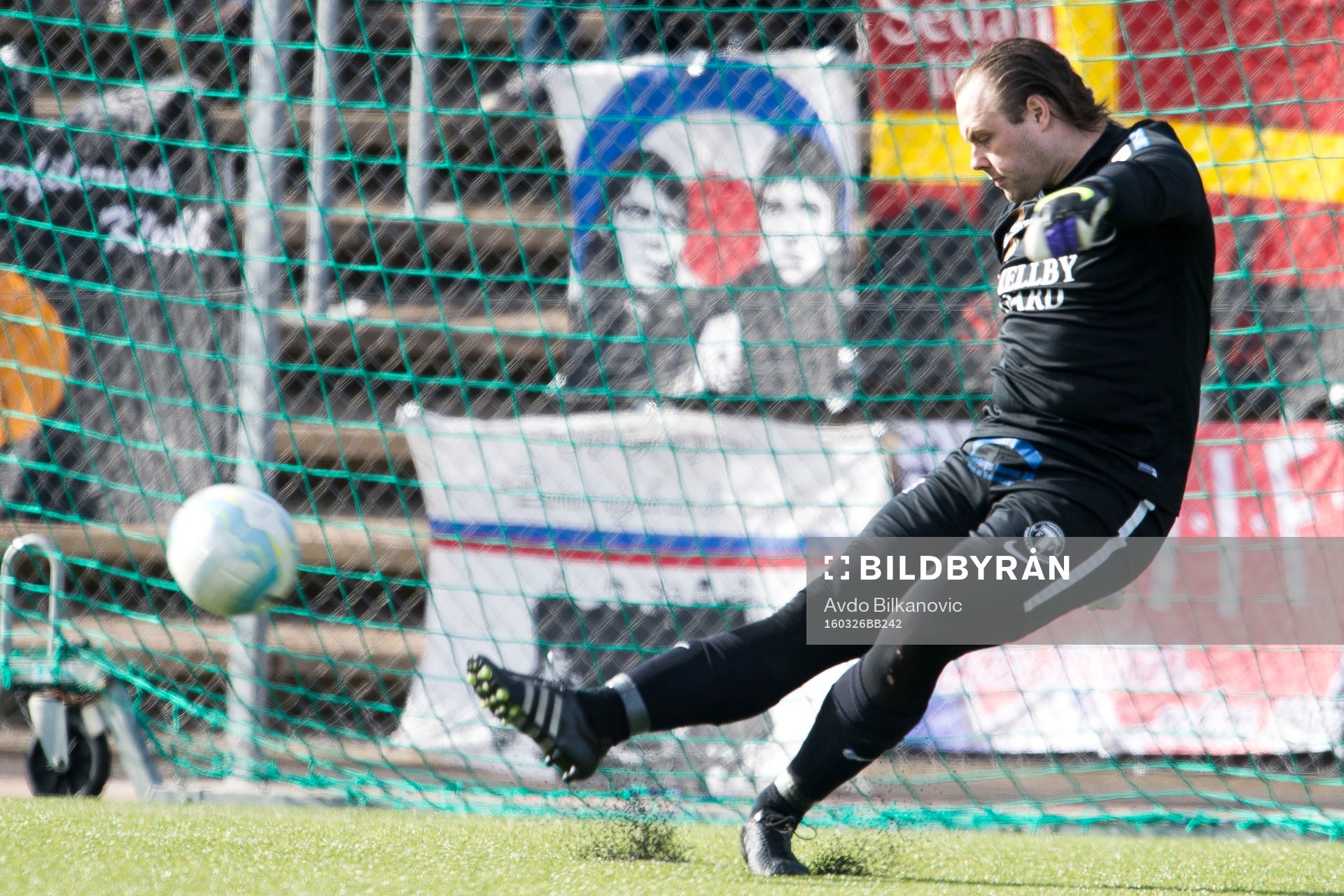 Trelleborgs målvakt Fredrik Persson