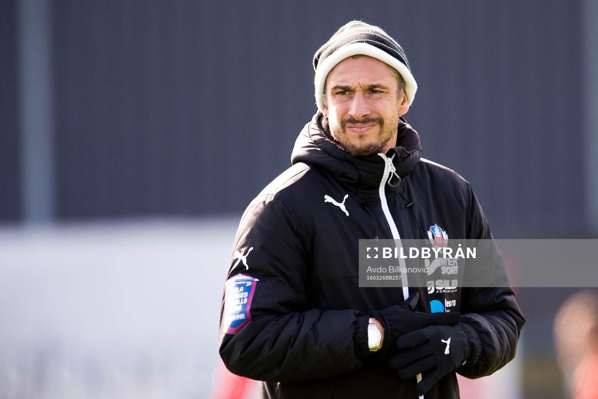Helsingborgs manager Henrik Larsson
