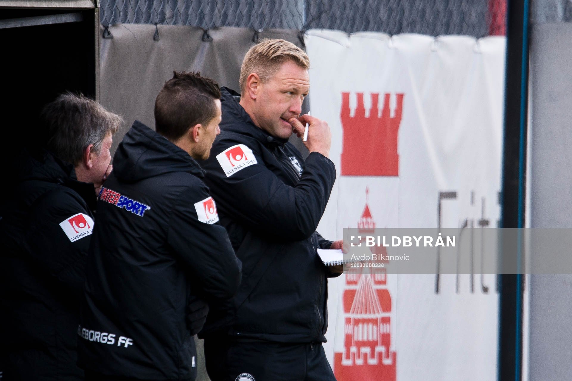 Trelleborgs huvudtränare Patrick Winqvist