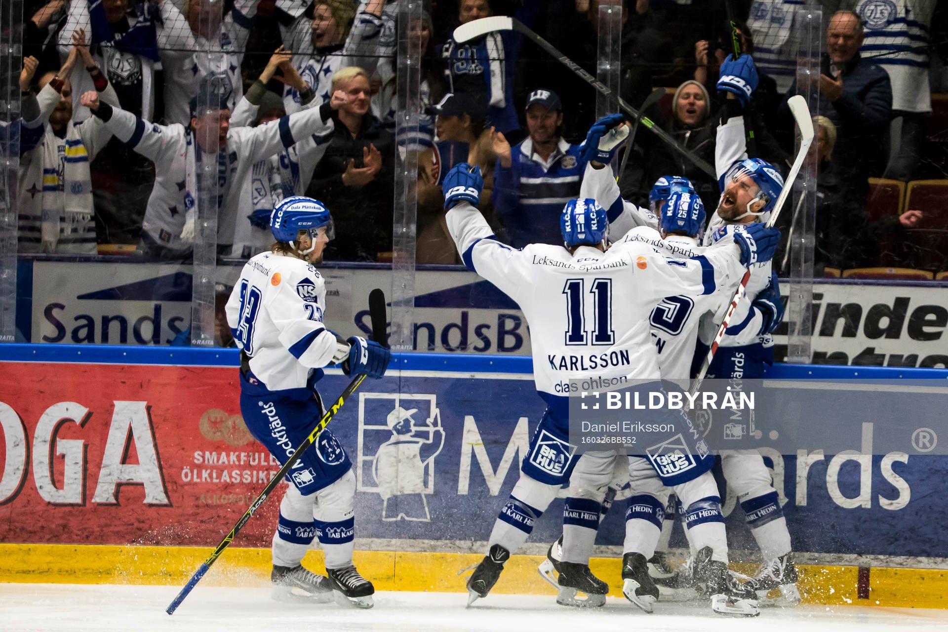 Leksands Viktor Amnér Martin Karlsson Matias Lassen Tommi