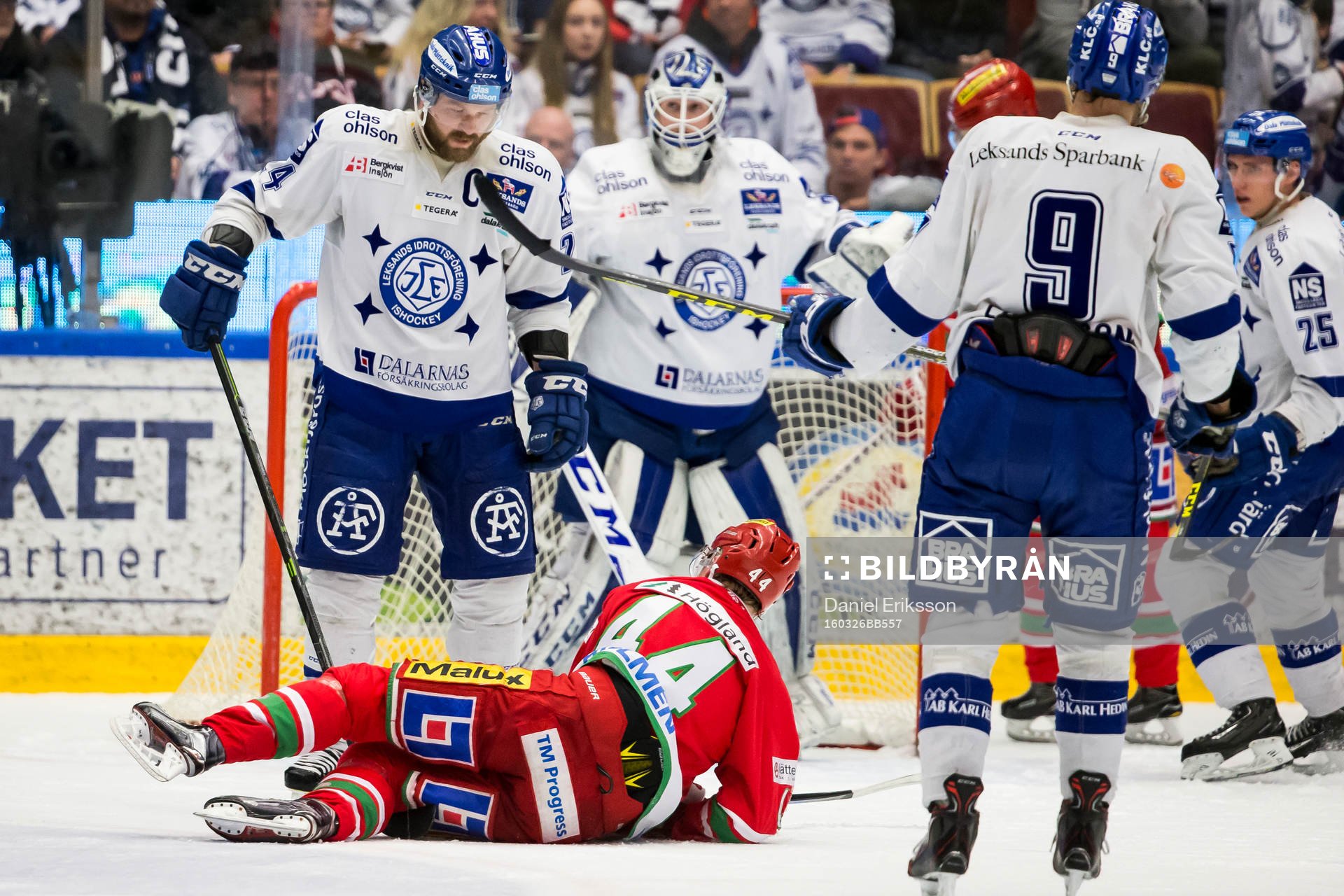 Leksands Jonas Frögren Modos Carl Grundström i