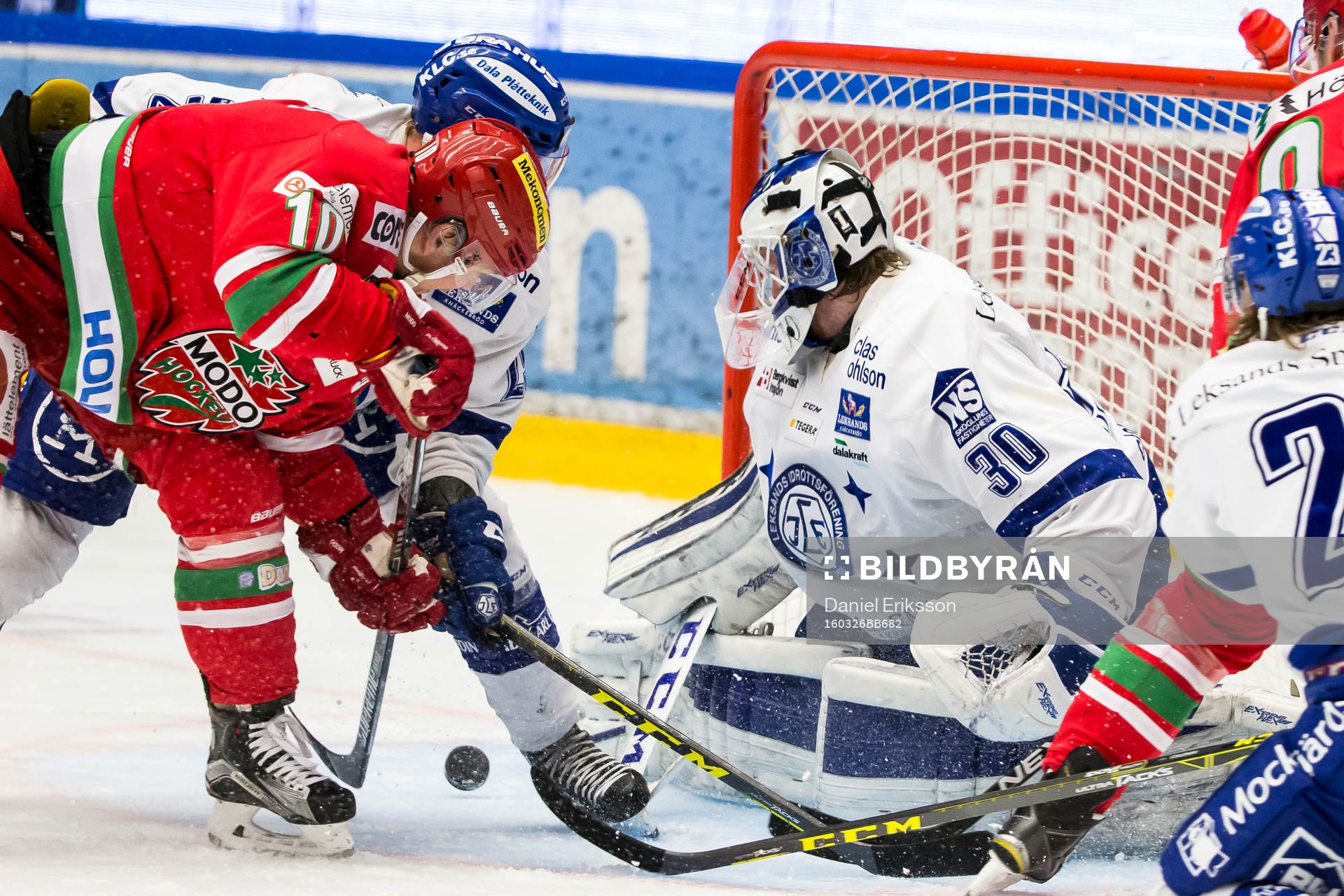 chans för Modos Per-Åge Skröder framför Leksands