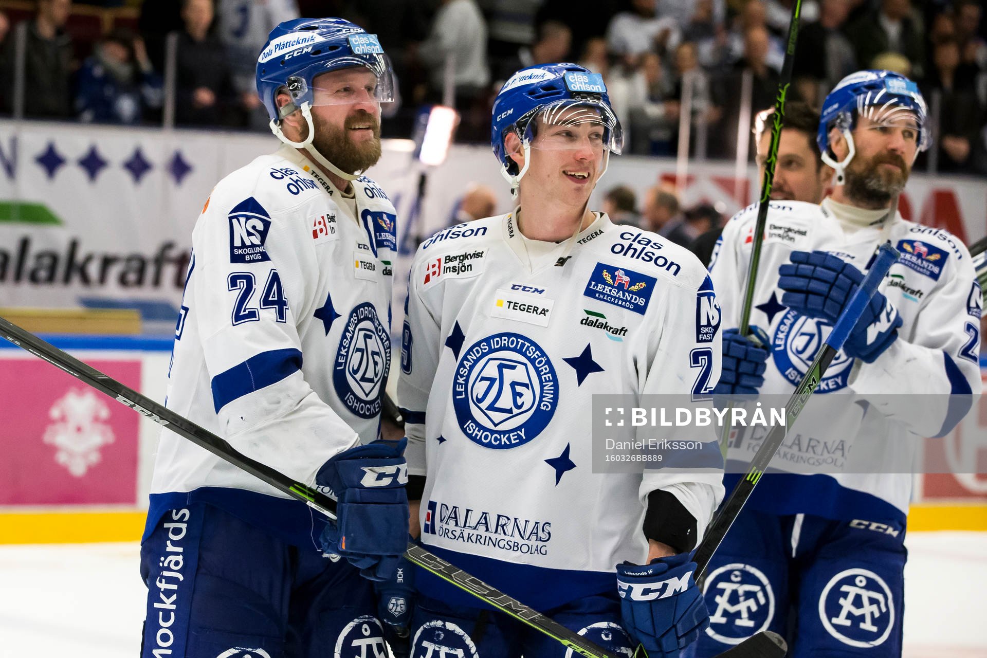 Leksands Jonas Frögren Tobias Forsberg Tommi