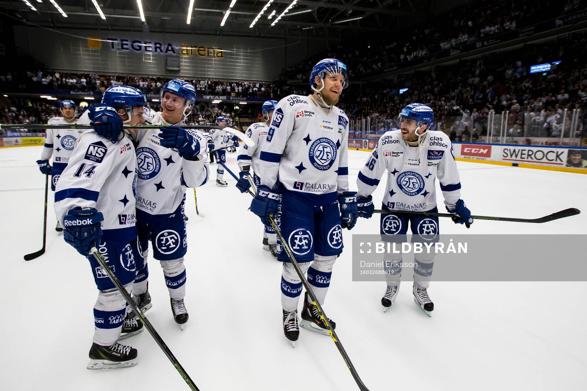 Leksands Oskar Lang Daniel Bertov Lukas Ericsson János